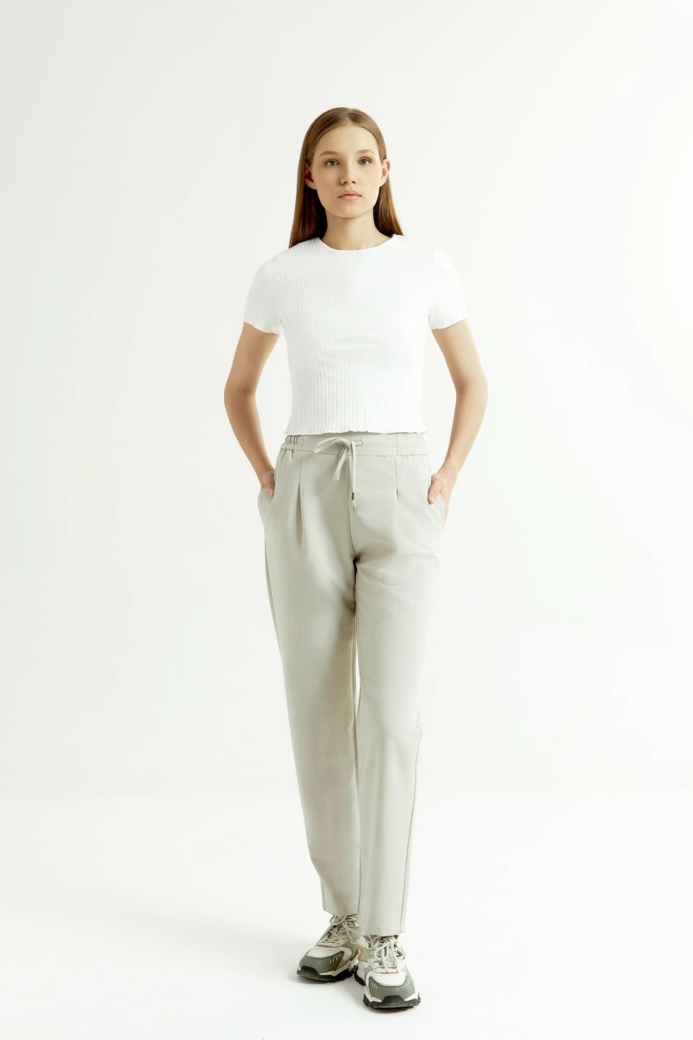 Футболка белый для женщин 44280-4 67