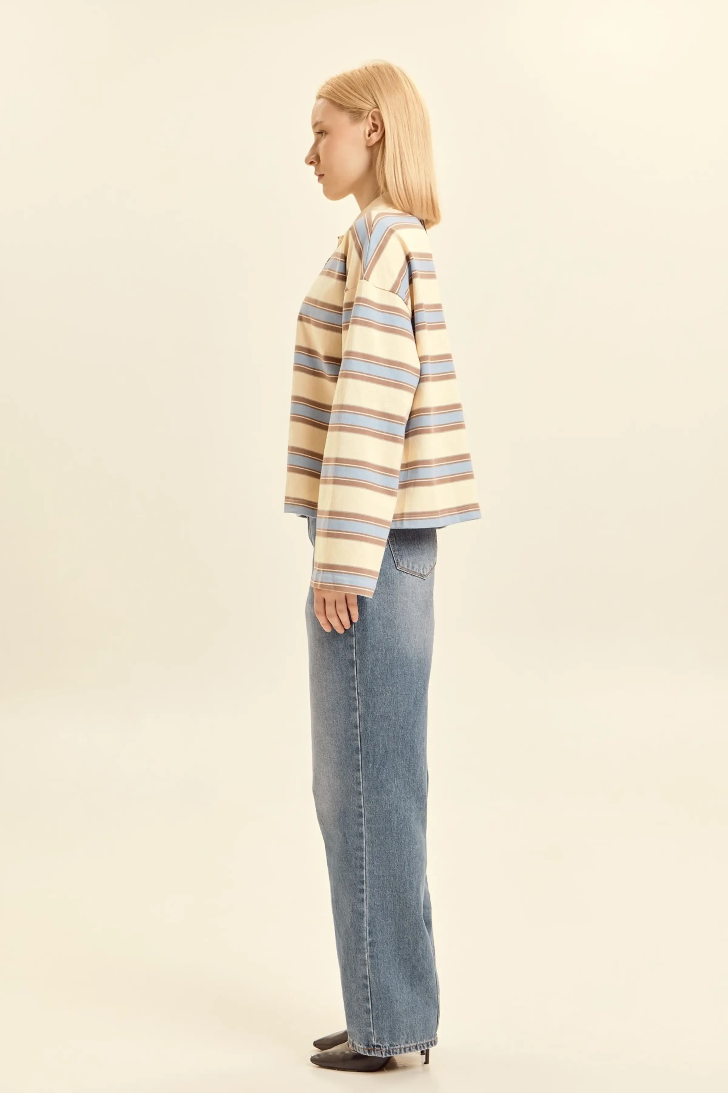 Джинсы синий для женщин 46350-65 74