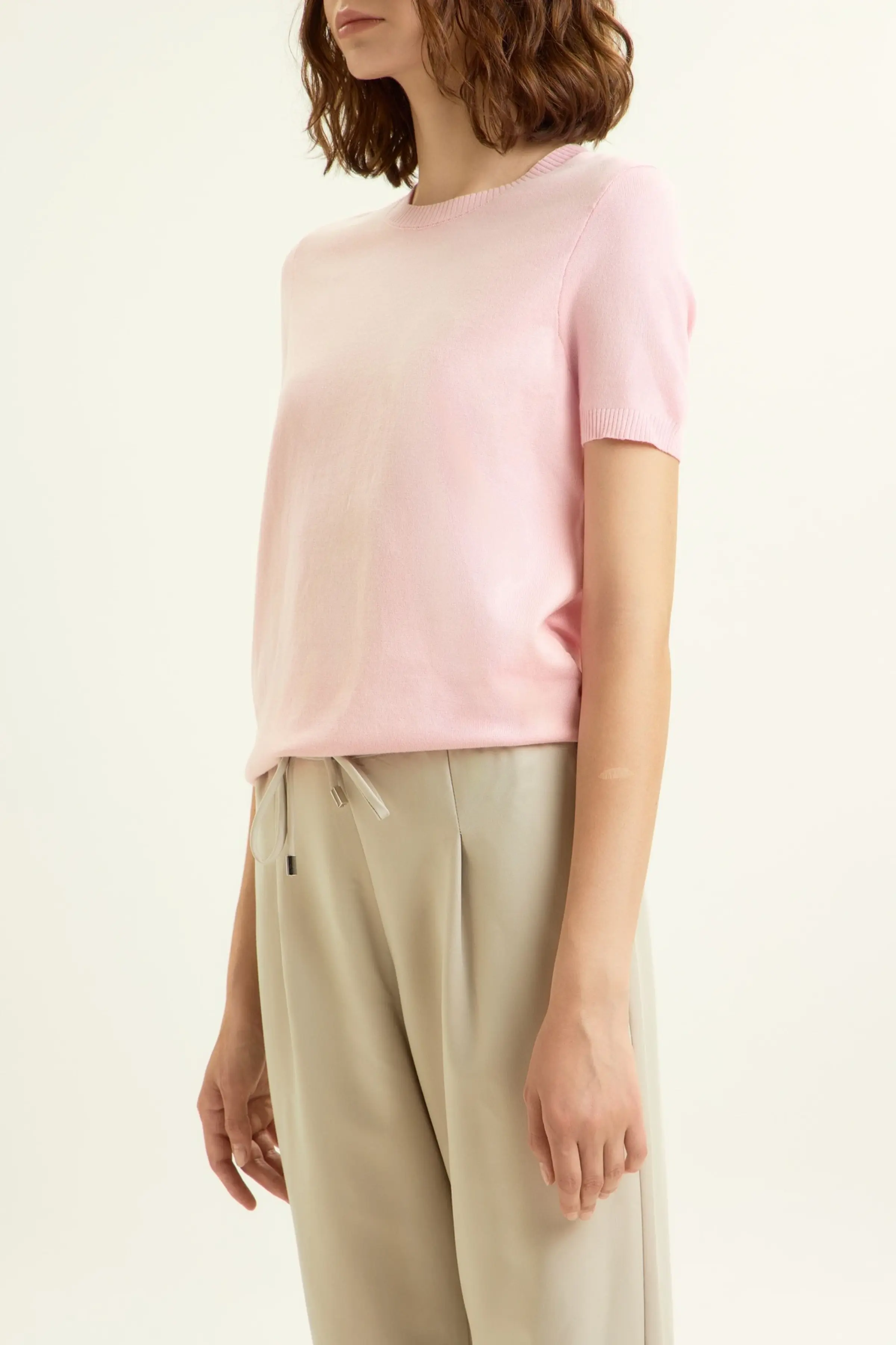 Джемпер светло-розовый для женщин 44194-27 60