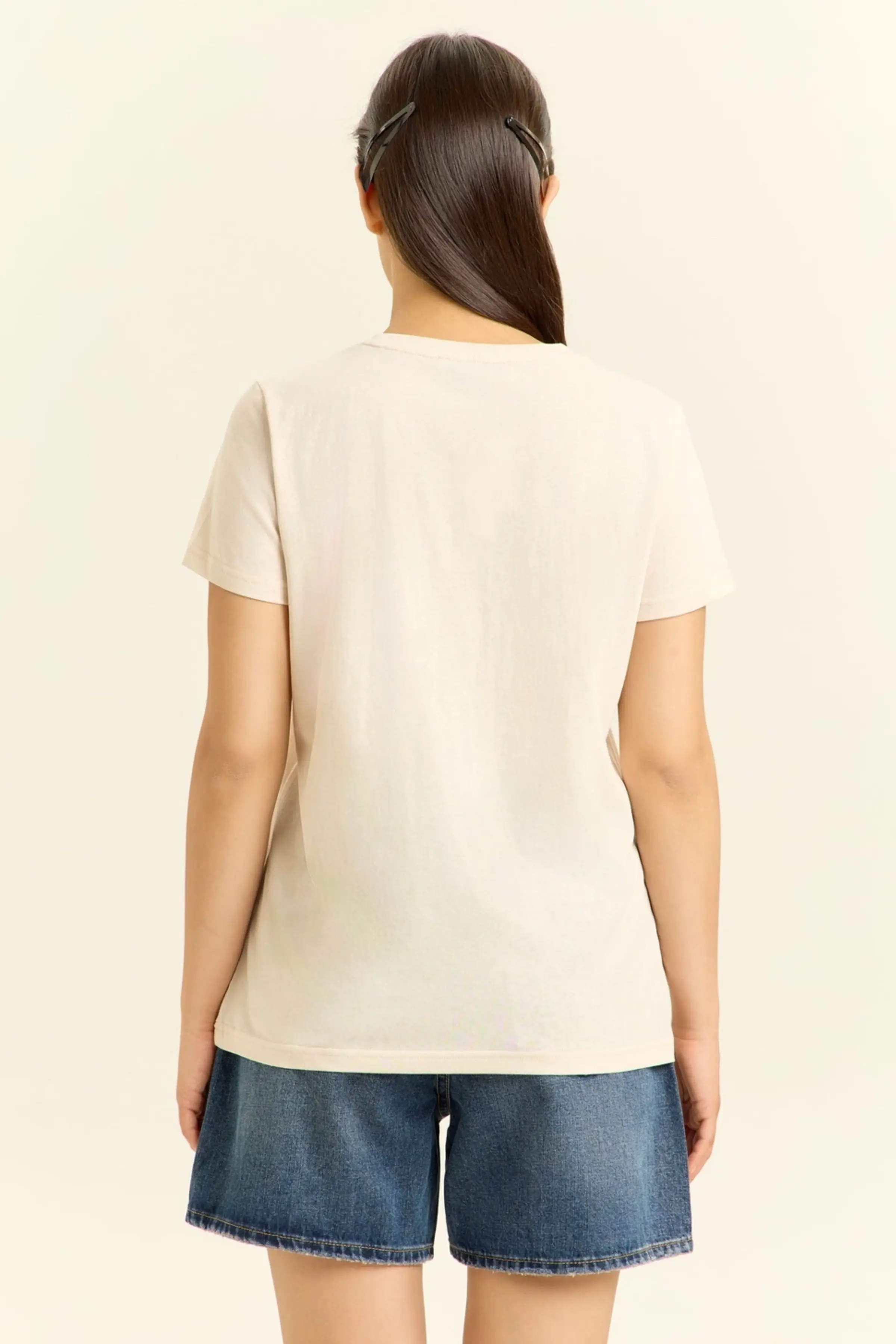 Футболка бежевый для женщин 45107-15 67