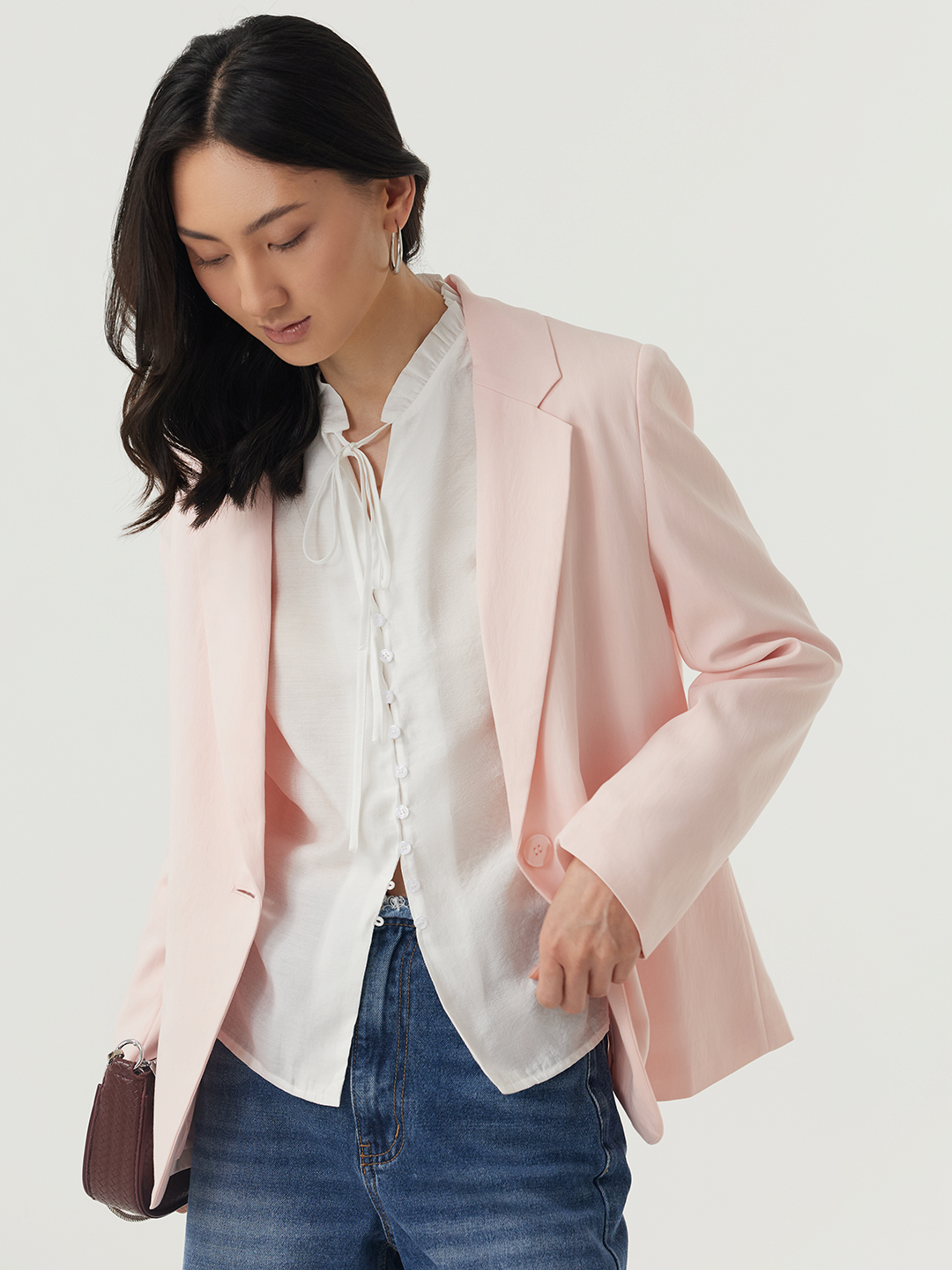 Жакет розовый для женщин 48236-17 64