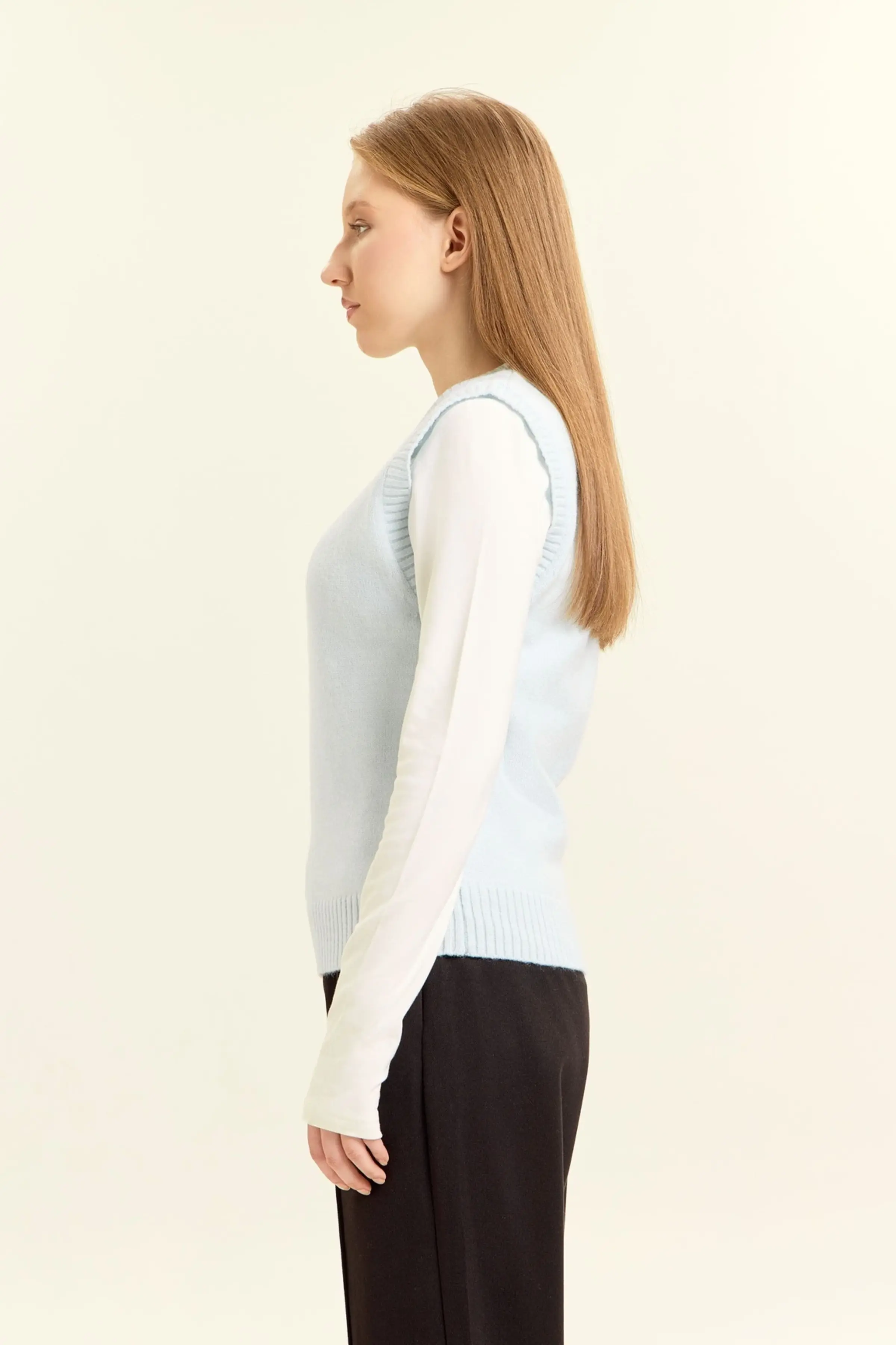 Жилетка голубой для женщин 47145-10 68