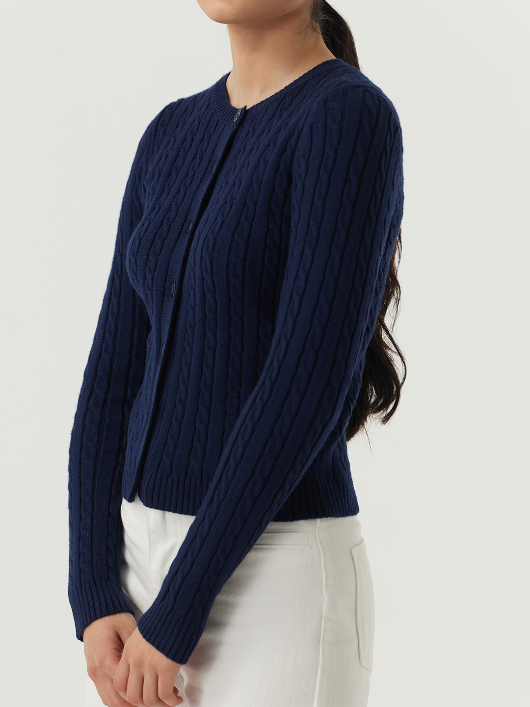 Кардиган синий для женщин 48269-65 50