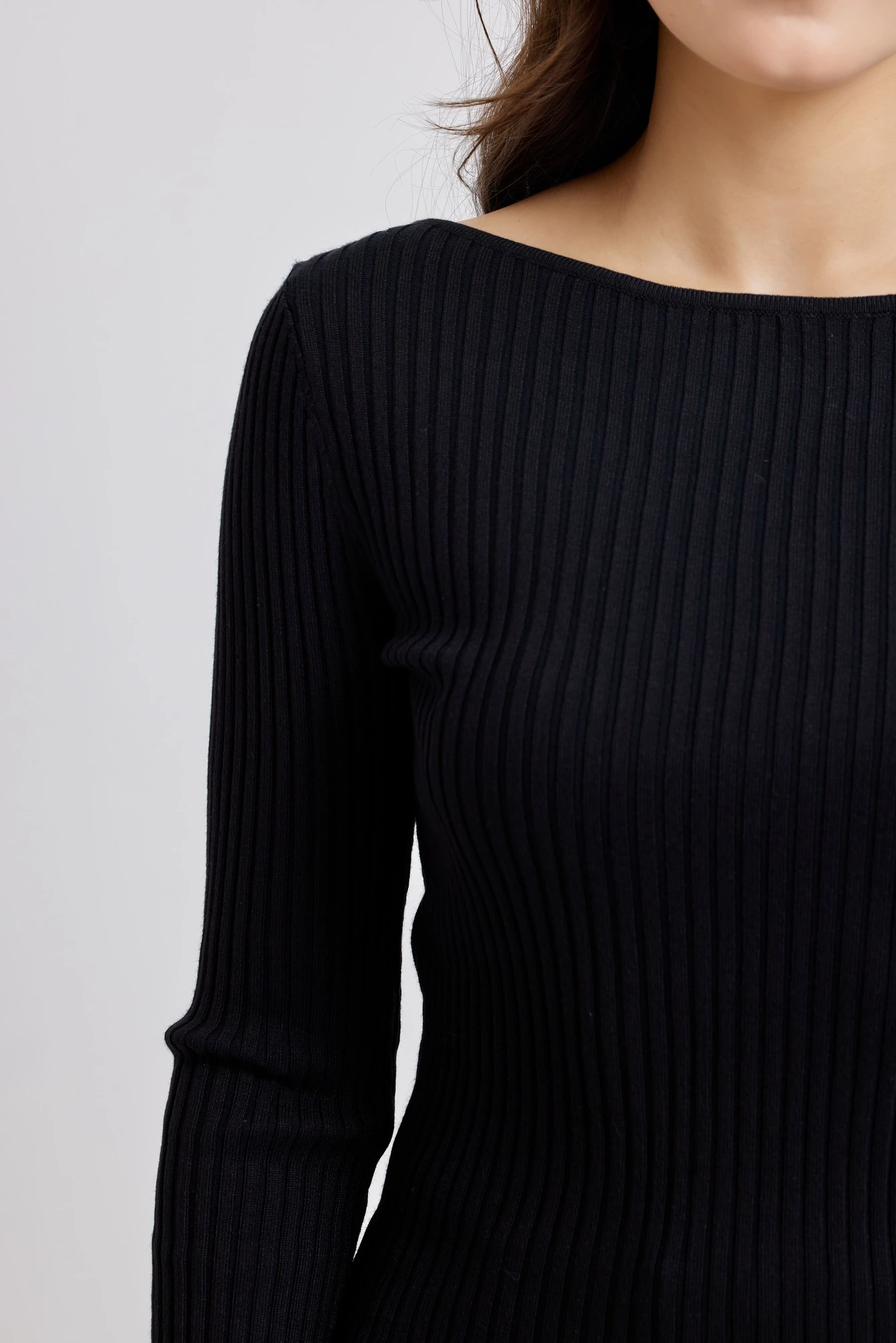 Джемпер черный для женщин 42405U-1 60