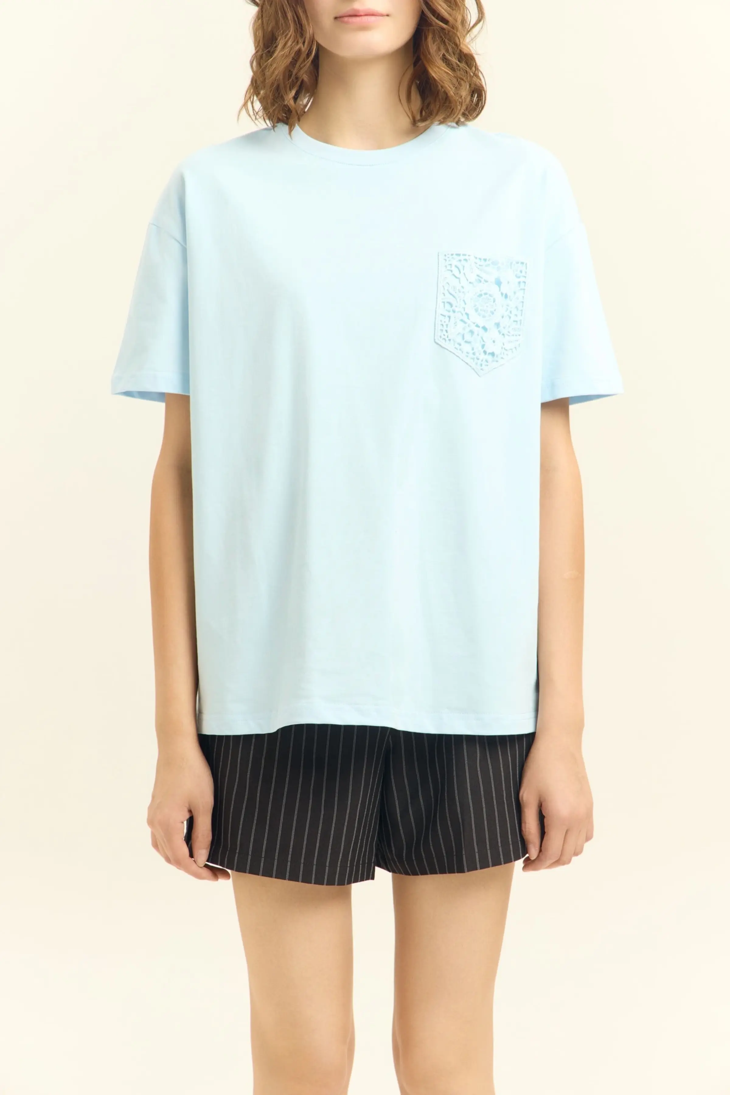 Футболка голубой для женщин 45261-10 67