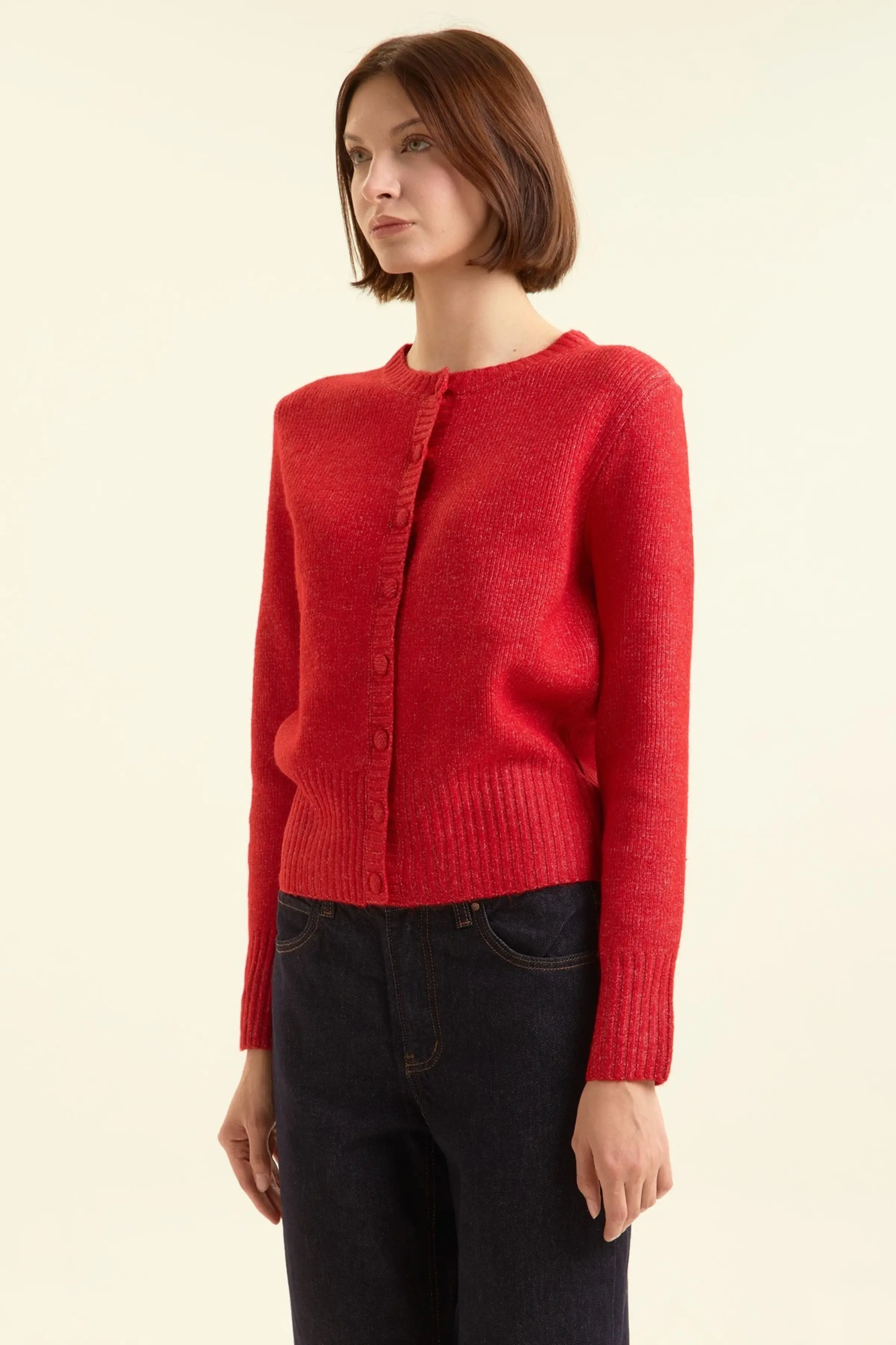 Кардиган красный для женщин 47164-7 50