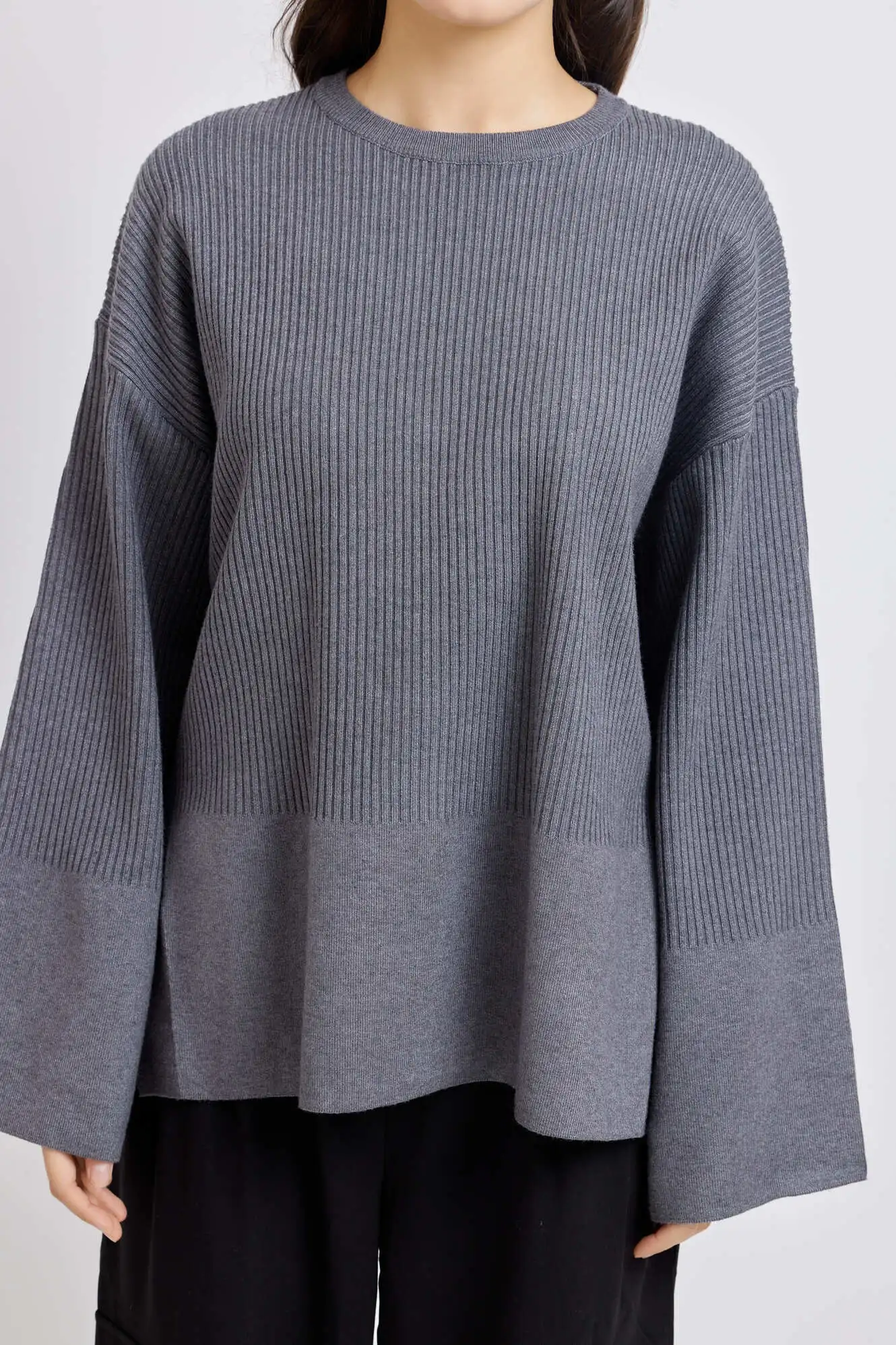 Джемпер серый для женщин 42406U-61 60