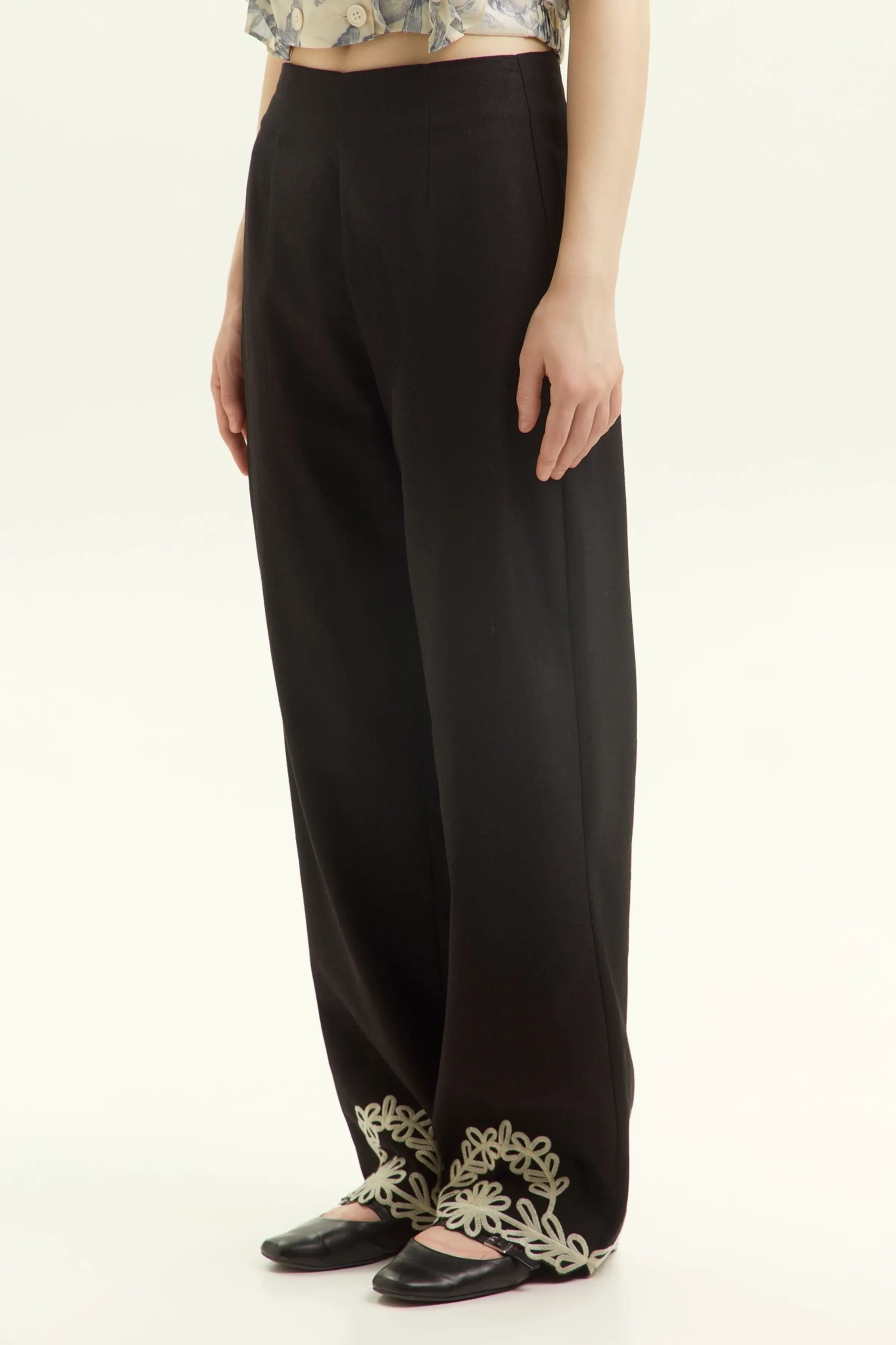 Брюки черный для женщин 45172-1 71