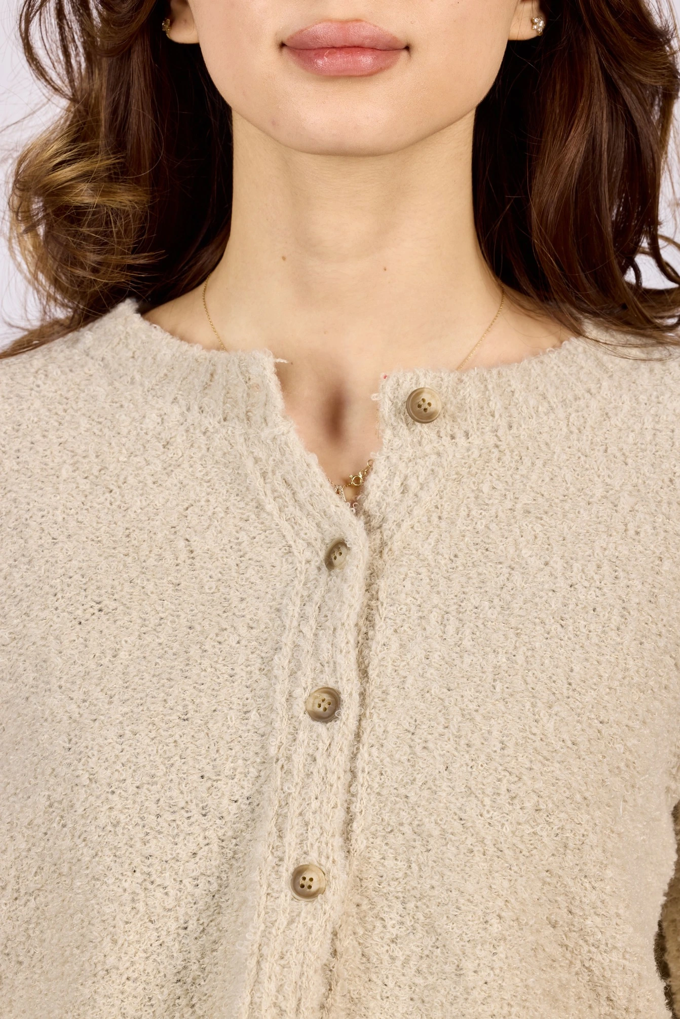 Кардиган бежевый для женщин 44262-15 50