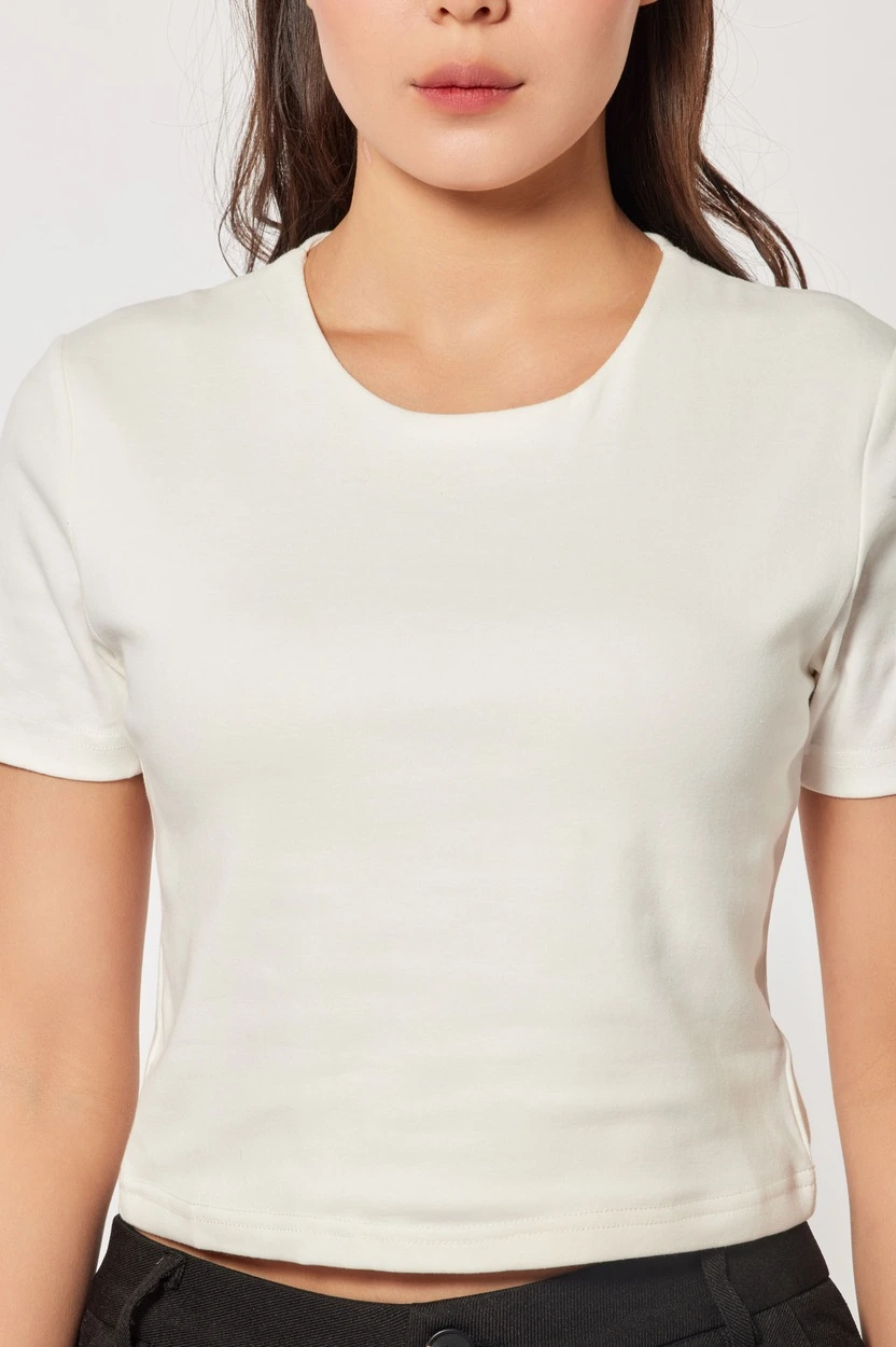 Топ белый для женщин 44218-4 46