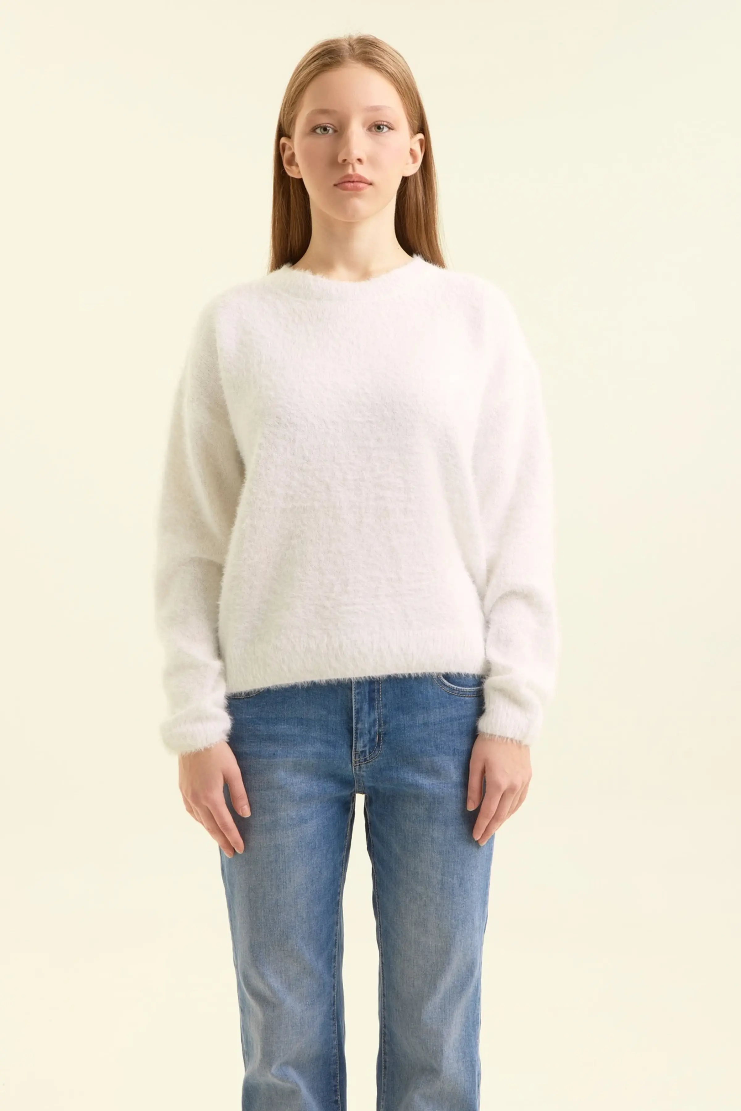 Свитер белый для женщин 47400-4 65