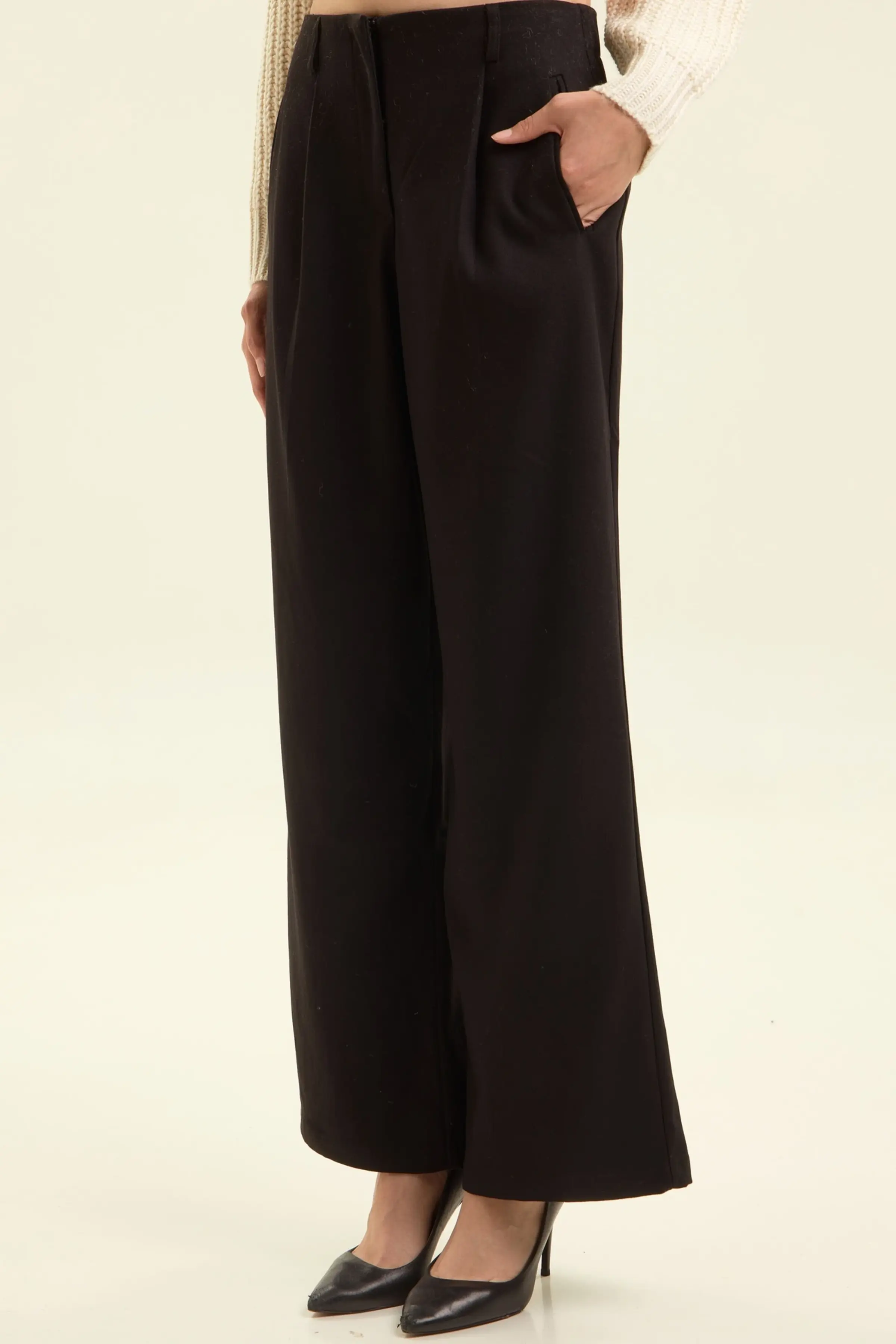 Брюки черный для женщин 47181-1 71