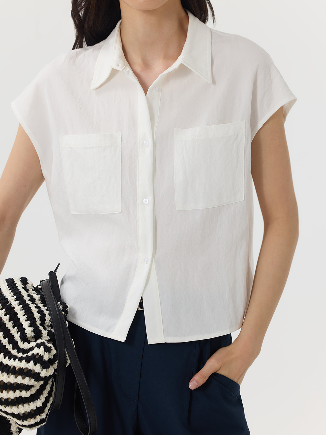 Рубашка белый для женщин 49169-4 66