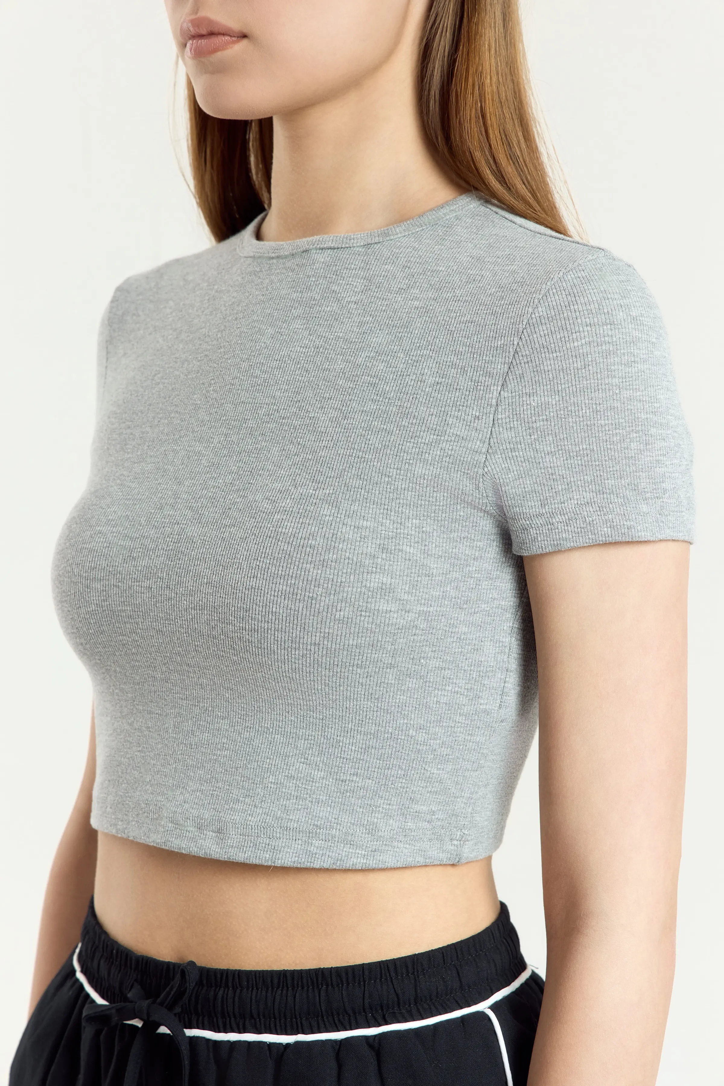 Футболка серый для женщин 45333D-61 67