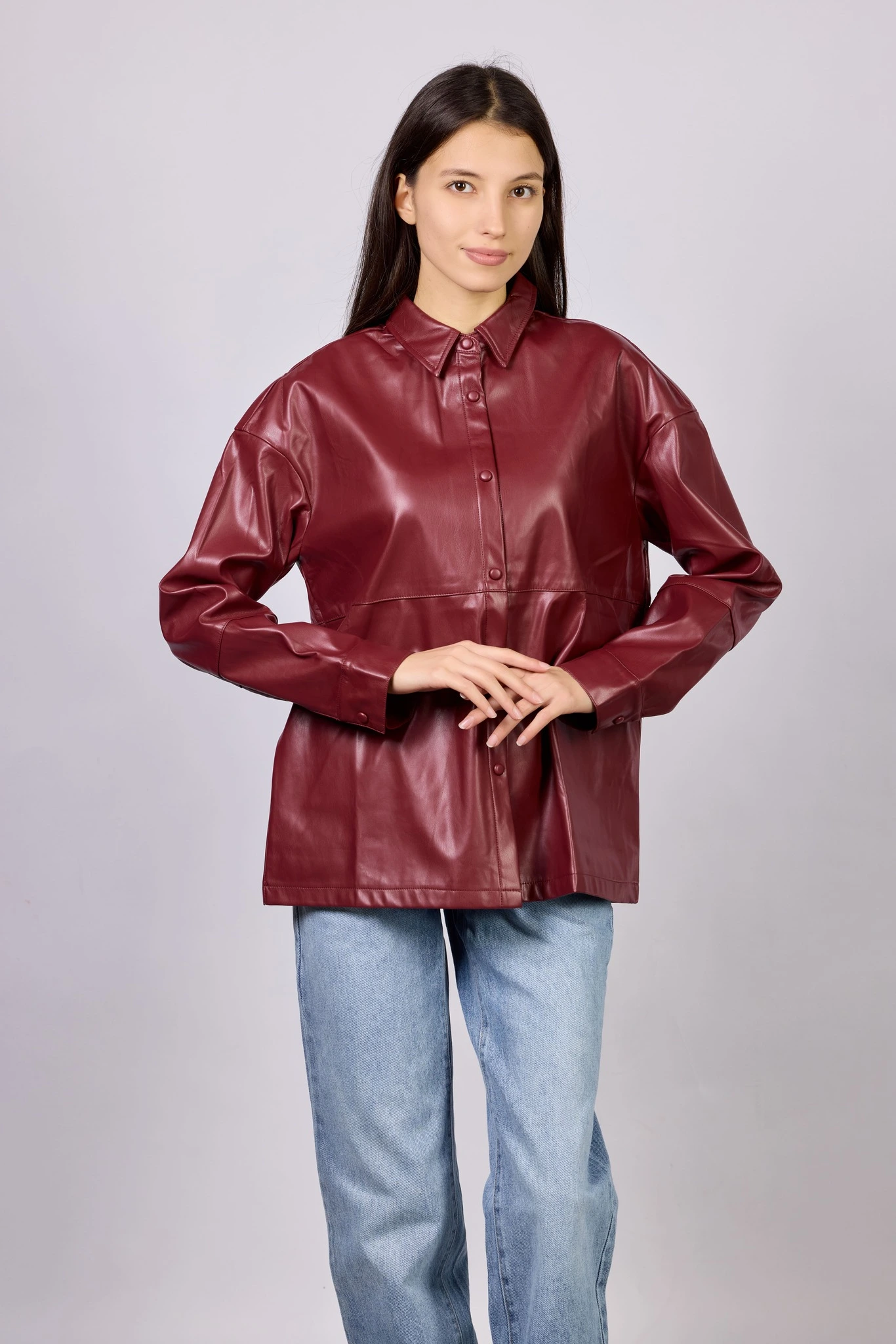 Рубашка бордовый для женщин 42208-67 66