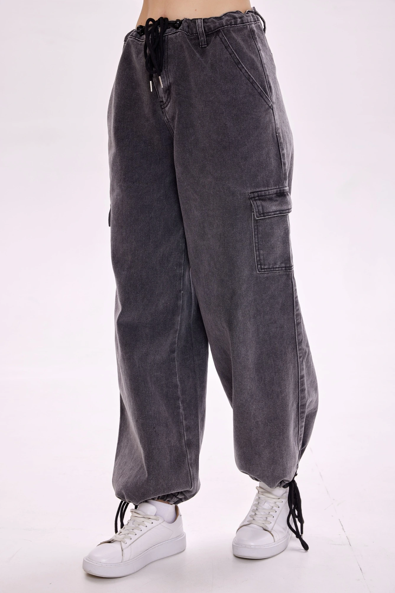 Джинсы серый для женщин 39162-61 74