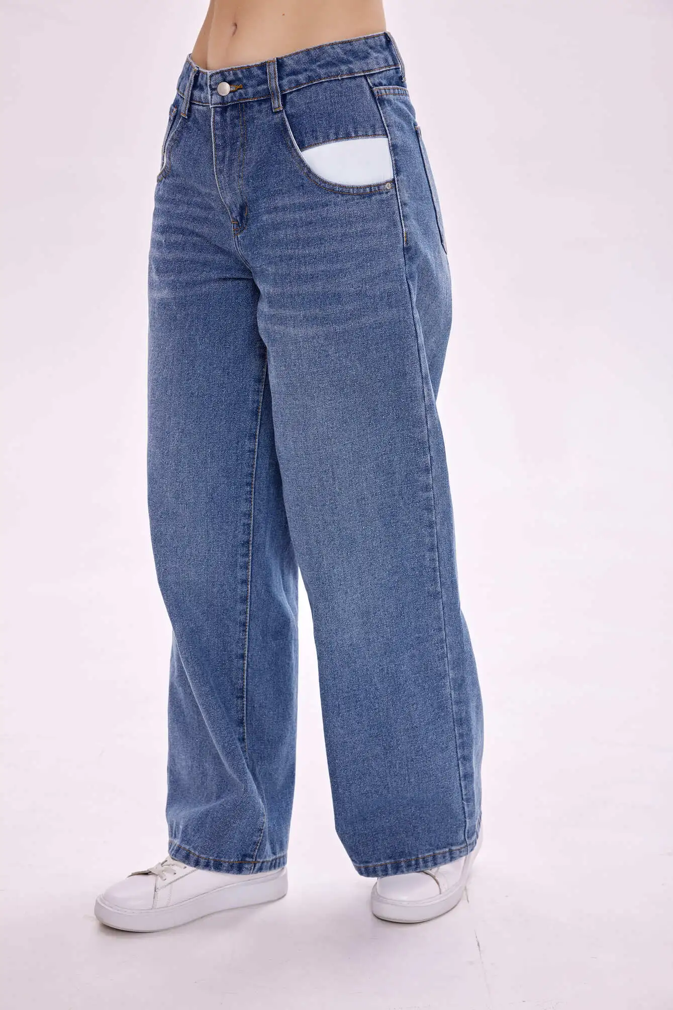 Джинсы синий для женщин 39227-65 74