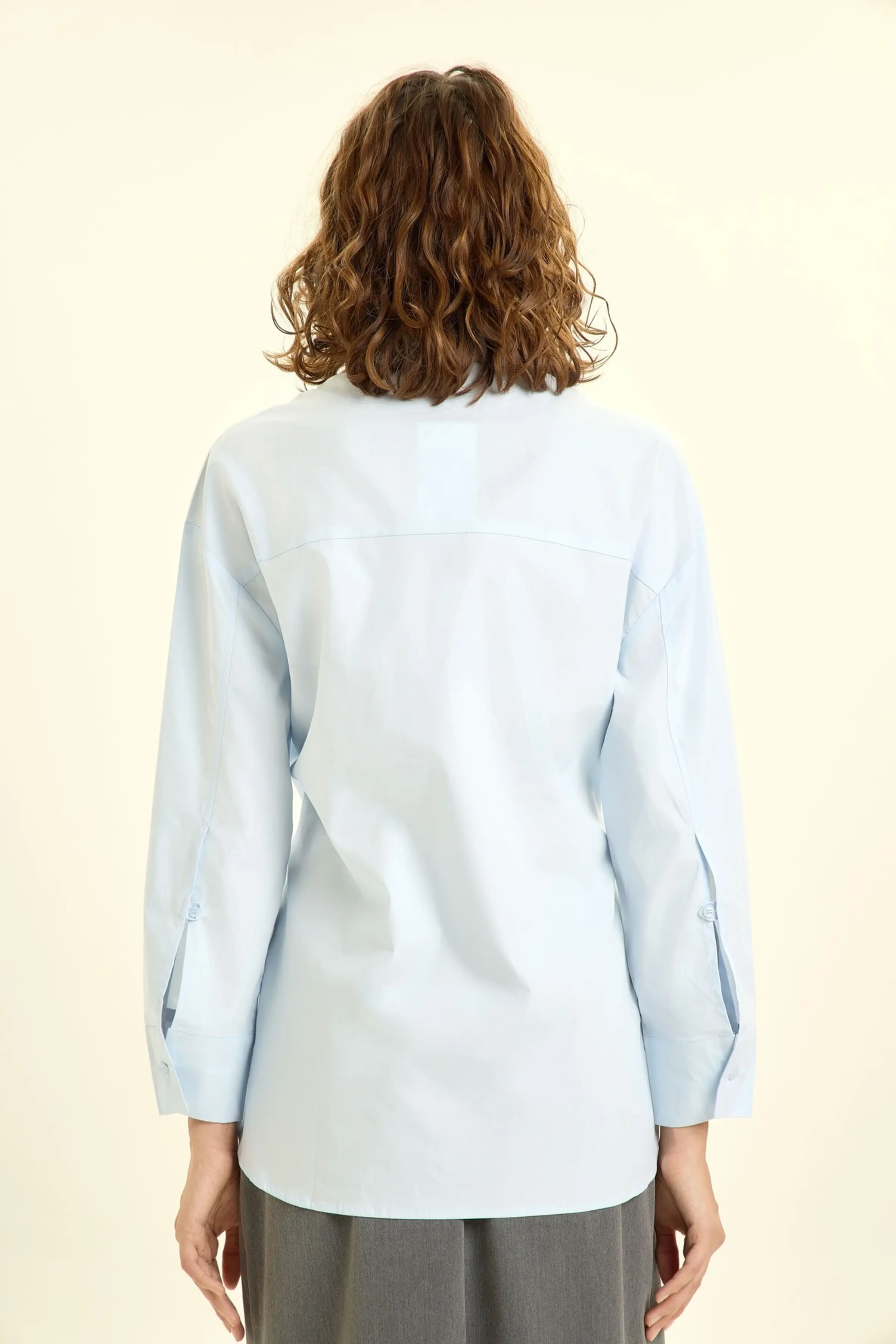 Рубашка голубой для женщин 46137-10 66