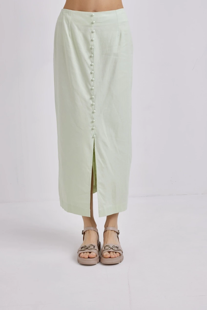 Юбка светло-зеленый для женщин 41209-8 52