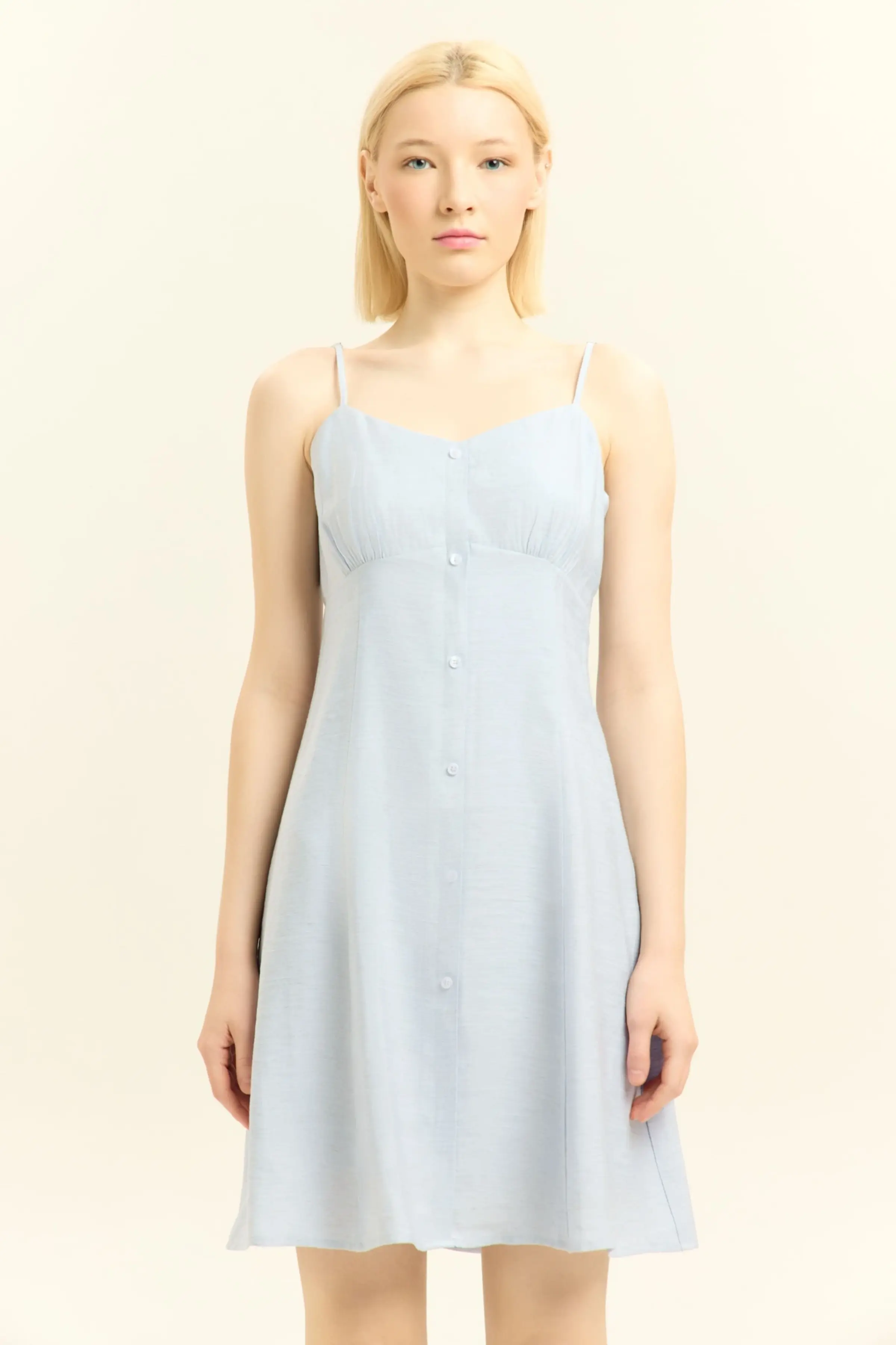 Сарафан голубой для женщин 45282-10 48