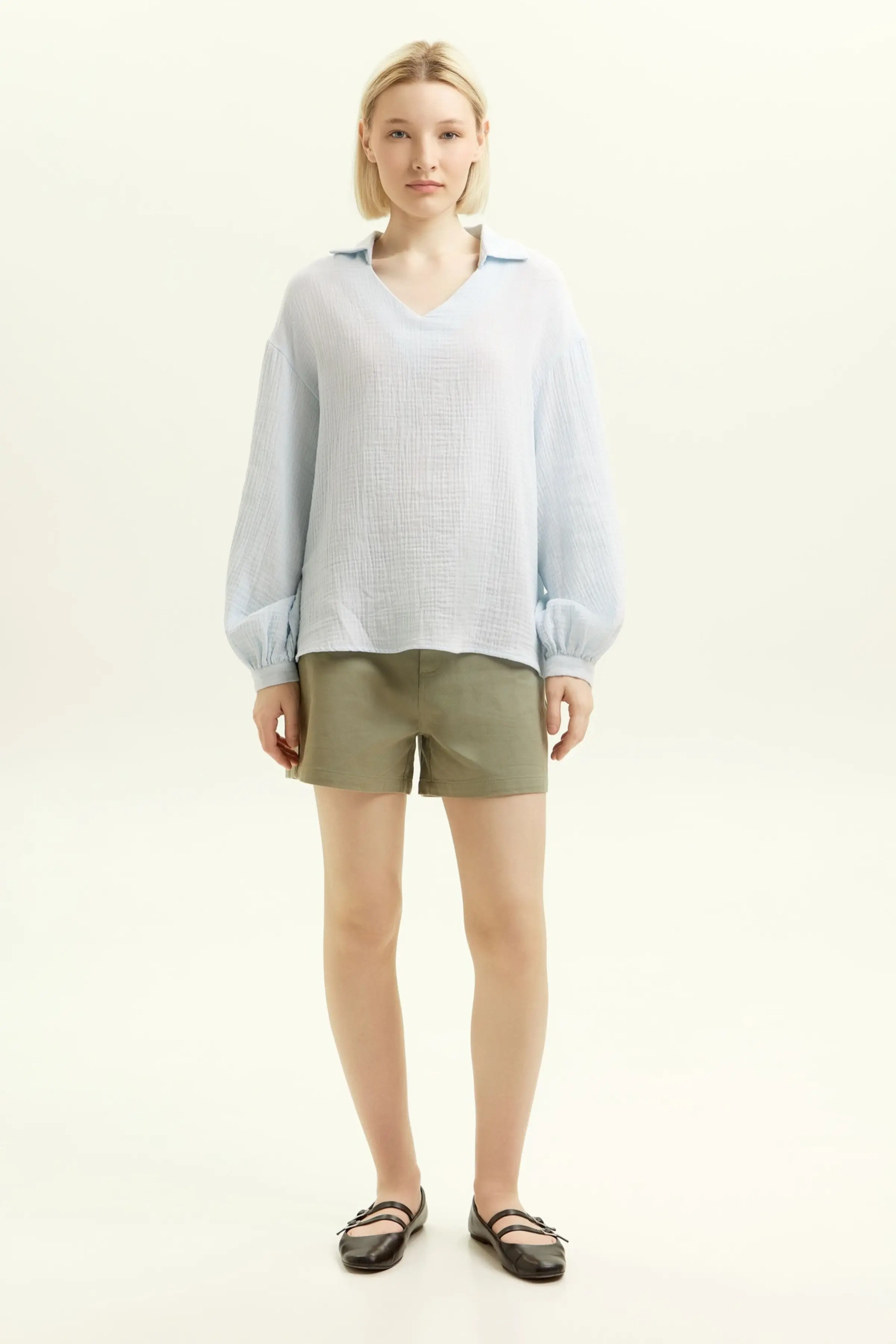 Блузка голубой для женщин 45252-10 28