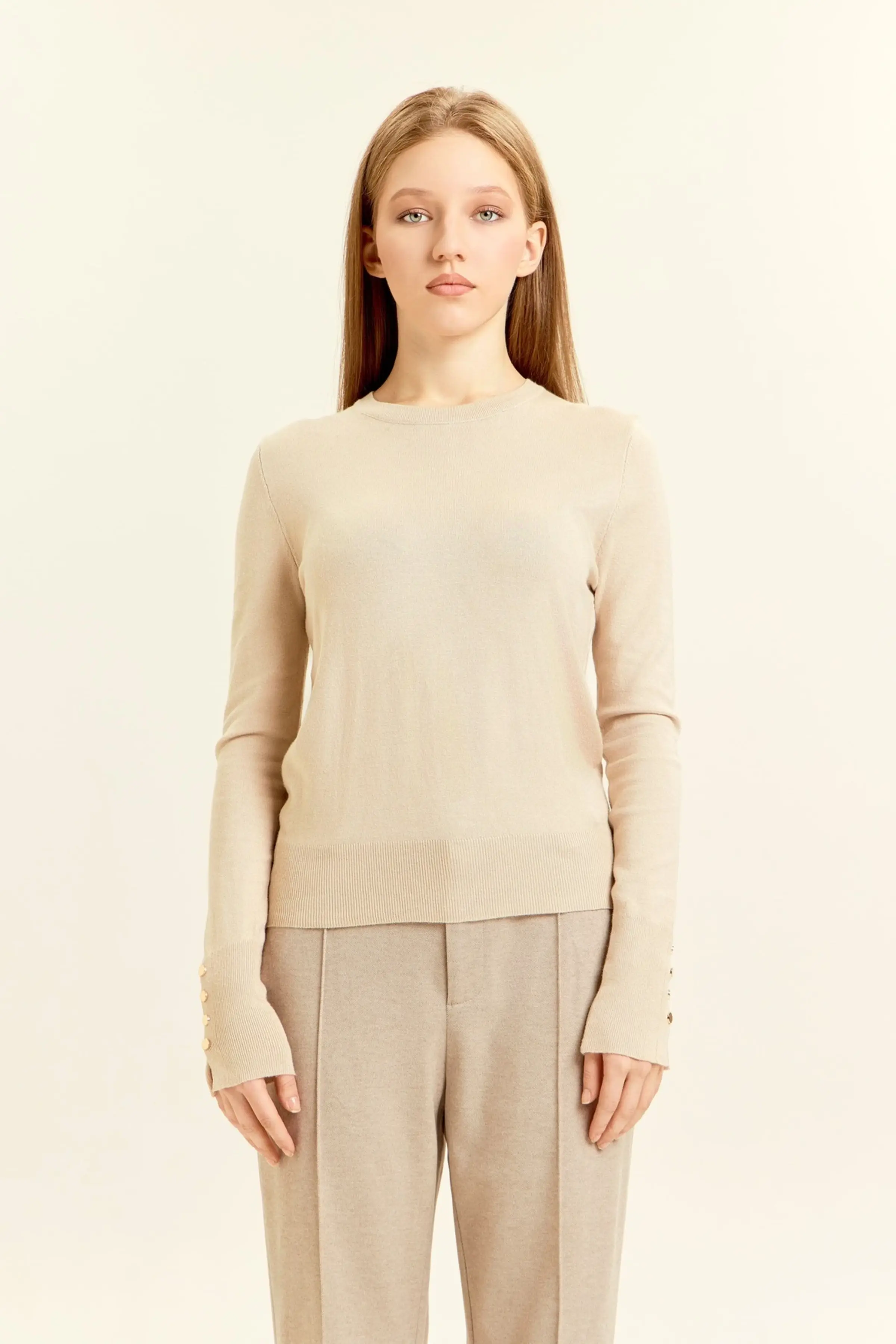 Джемпер айвори для женщин 47136-234 60