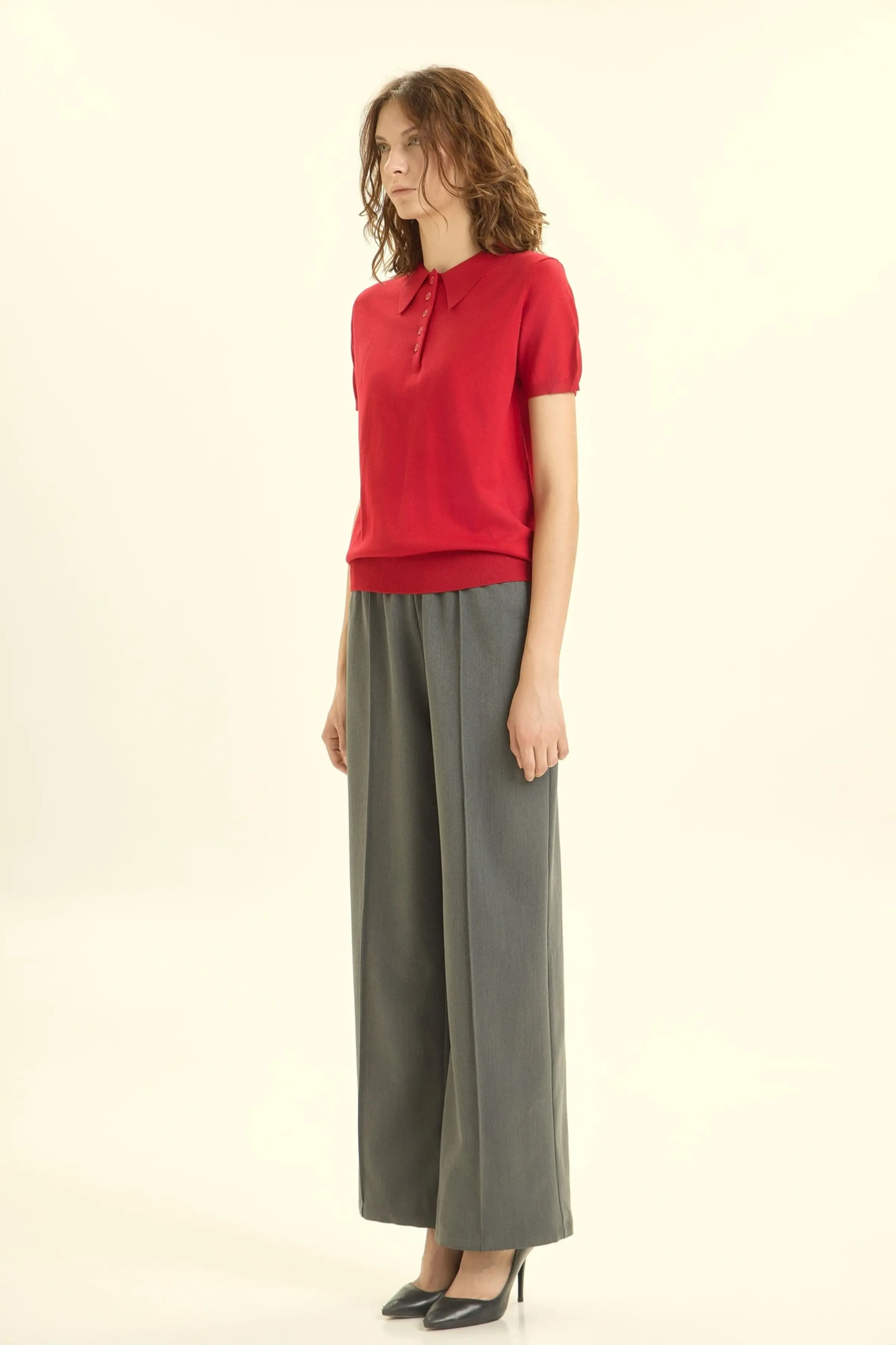 Джемпер красный для женщин 46128-7 60