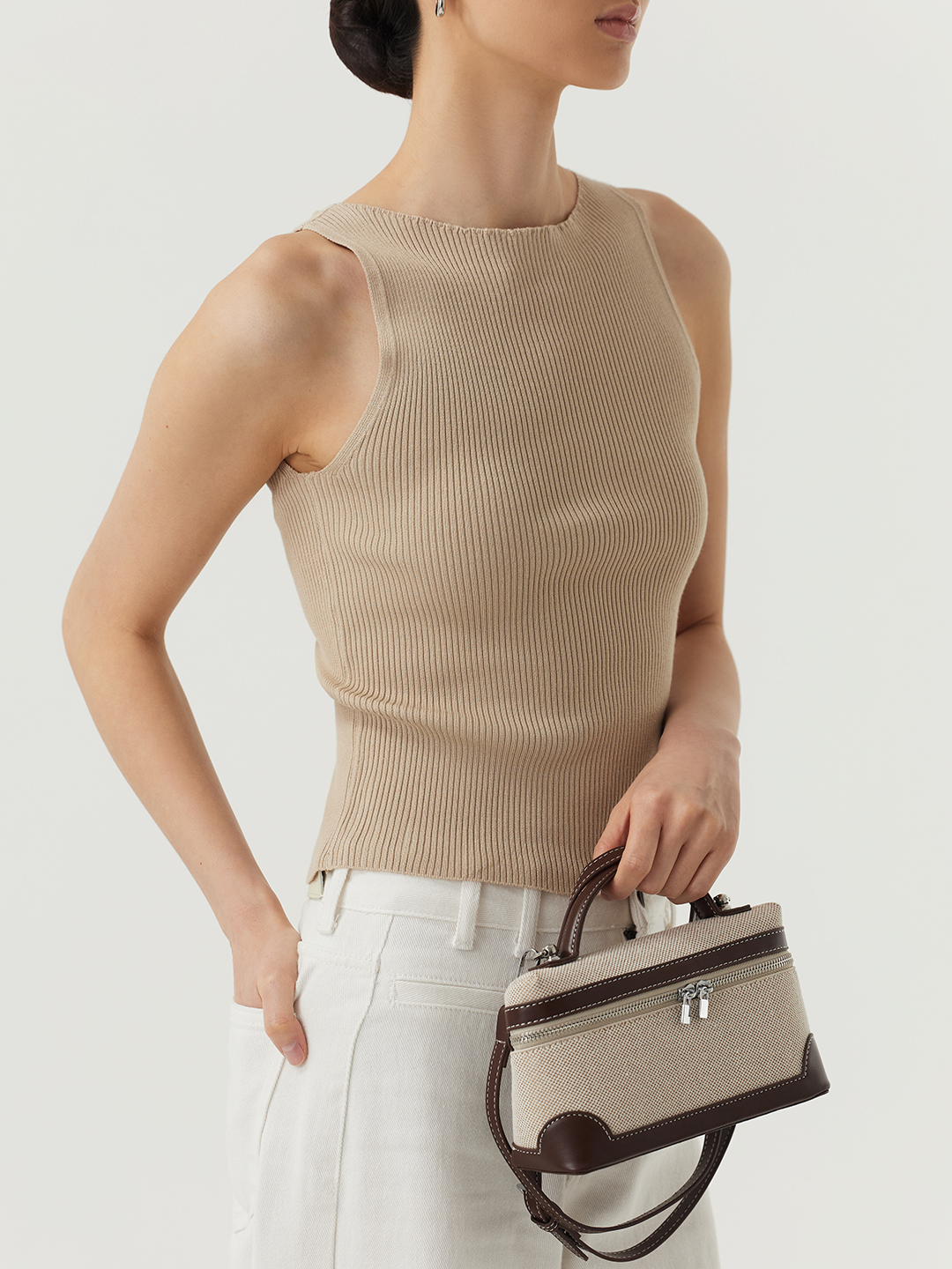 Топ бежевый для женщин 48124-15 46