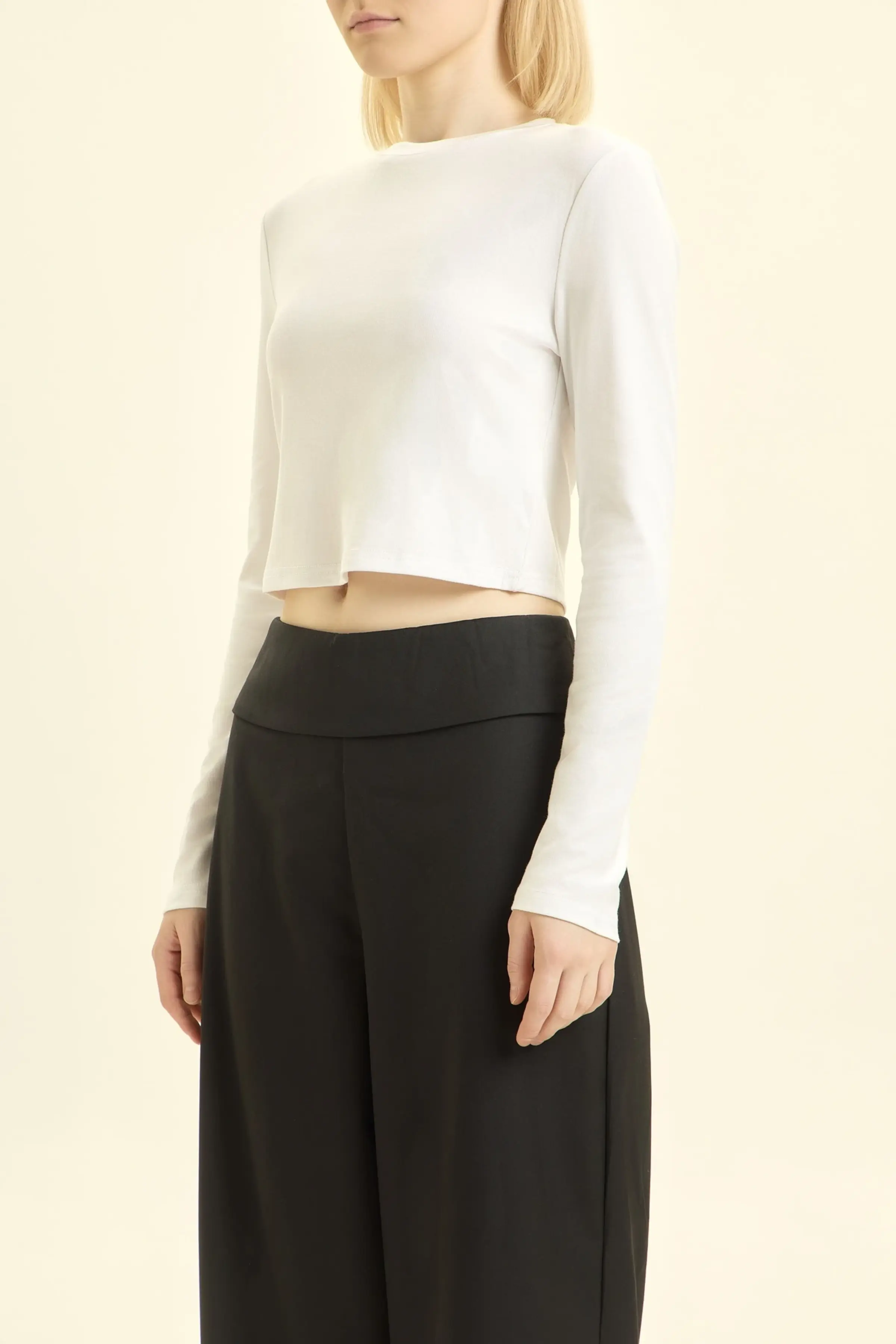 Лонгслив белый для женщин 46158-4 59