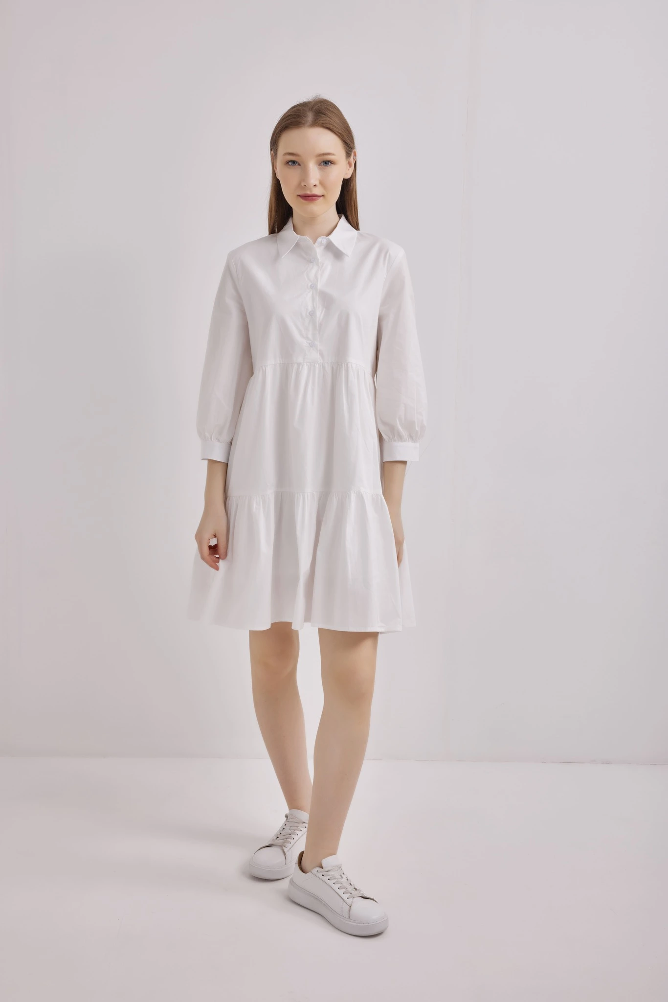 Платье белый для женщин 41188-4 54