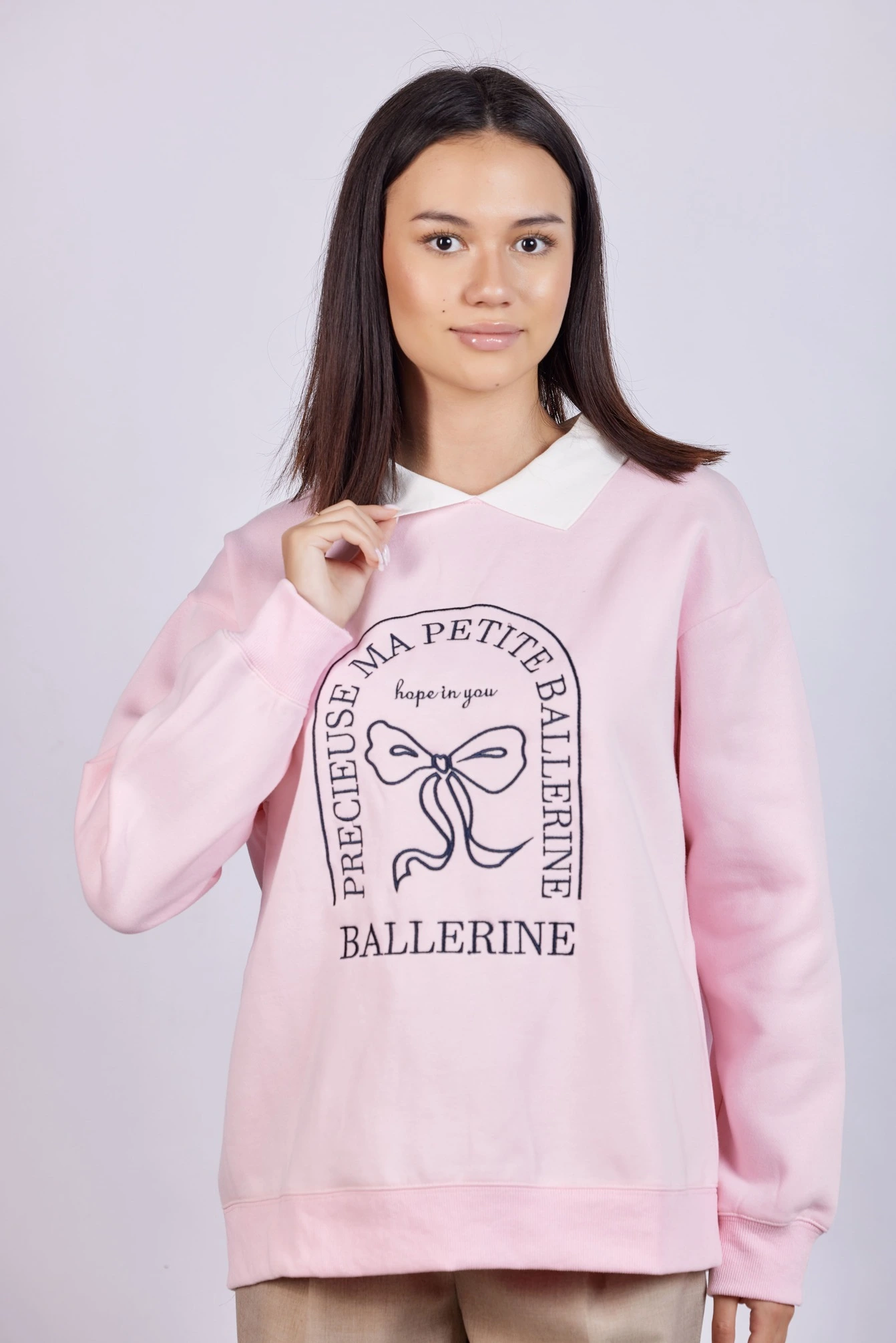 Толстовка розовый для женщин 43172-17 55