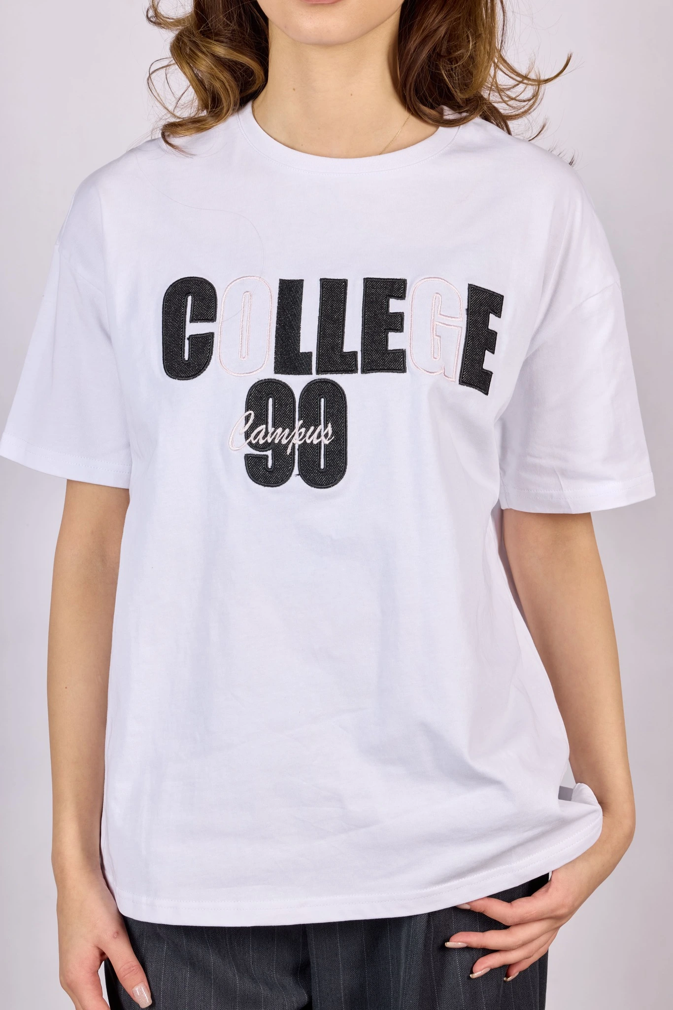 Футболка белый для женщин 43175-4 67