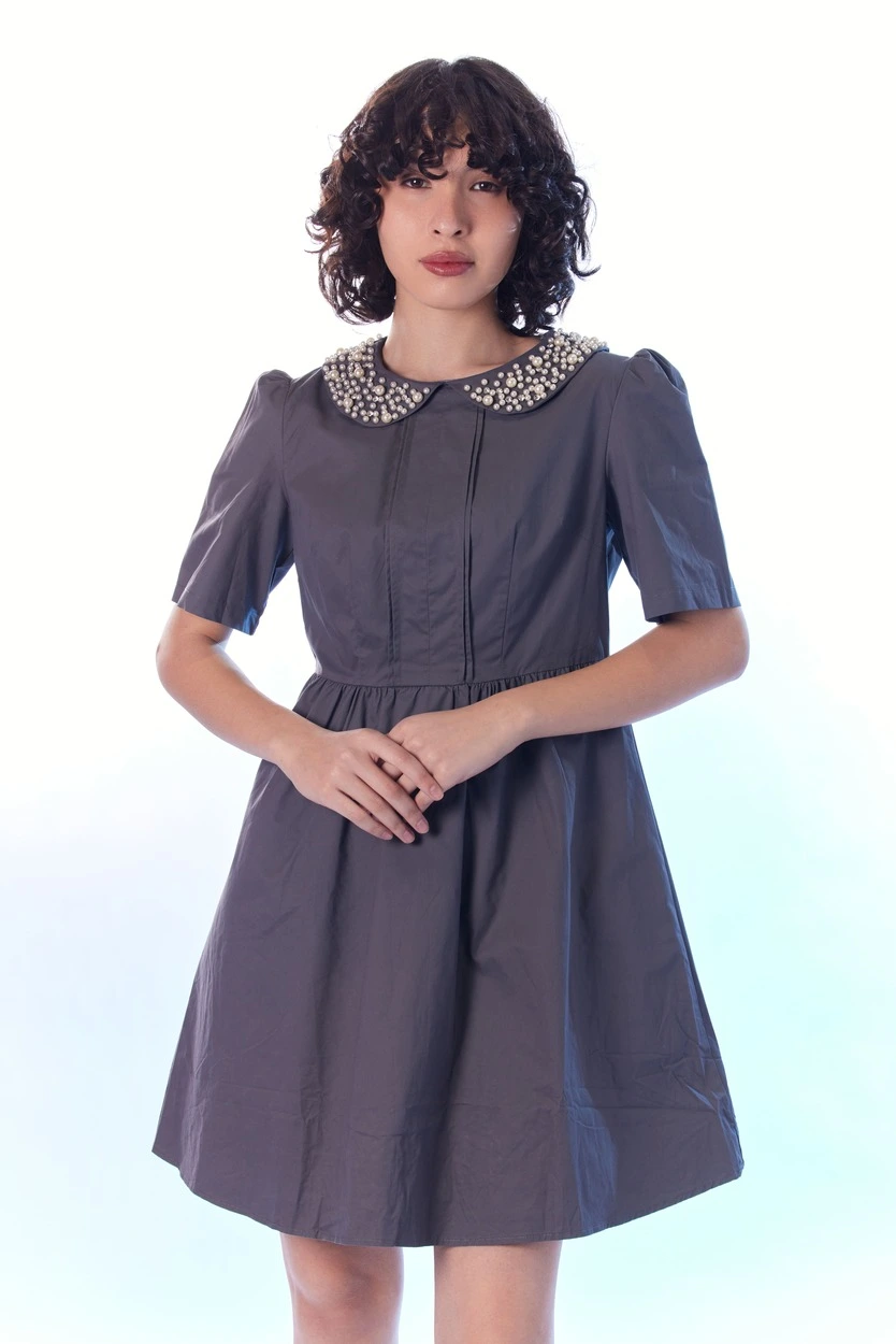 Платье серый для женщин 44193-61 54