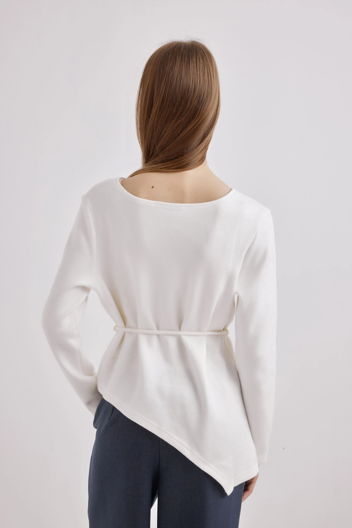 Лонгслив белый для женщин 42228-4 59