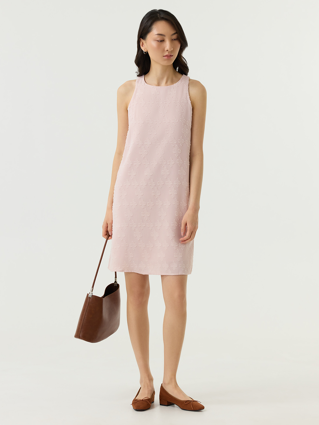 Платье розовый для женщин 48166-17 54