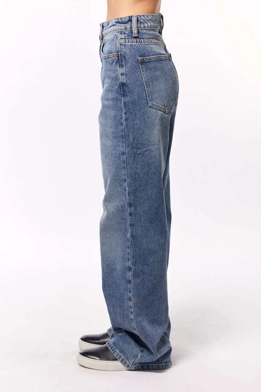 Джинсы голубой для женщин 42360-10 74