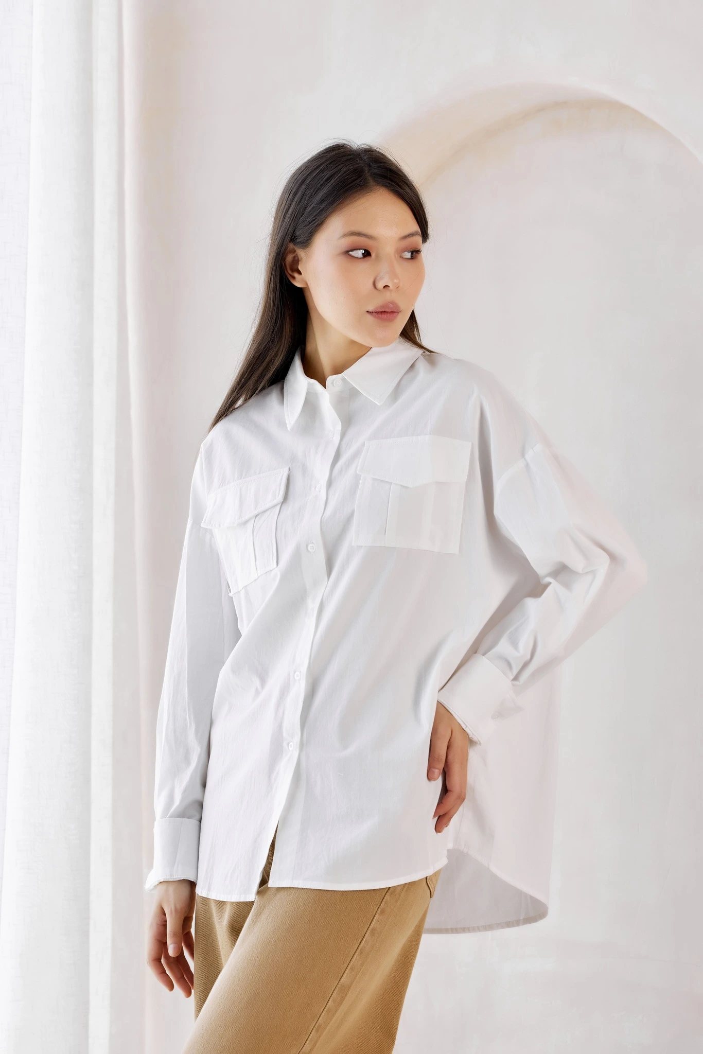 Рубашка белый для женщин 42246-4 66