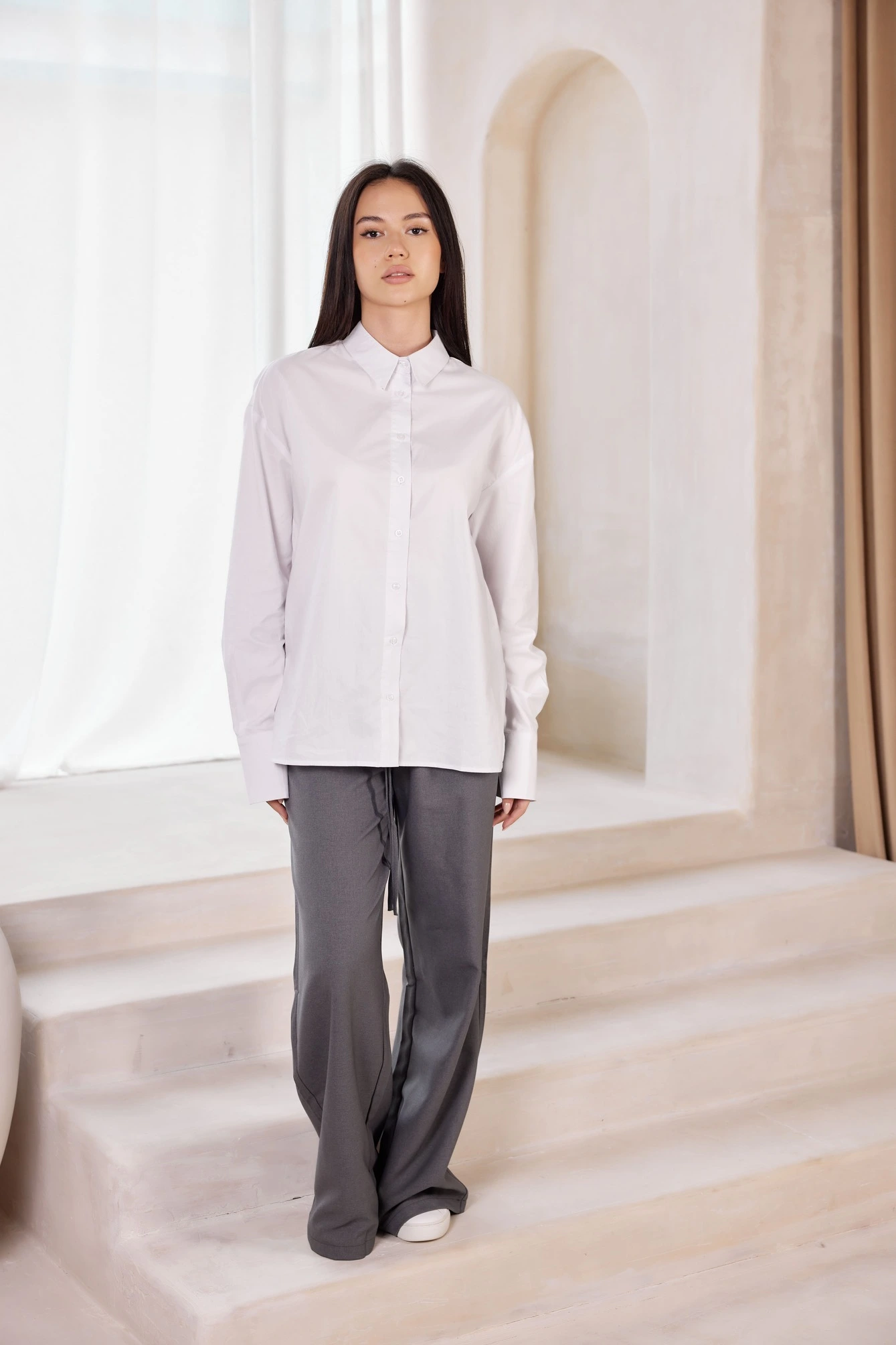 Рубашка белый для женщин 42110-4 66