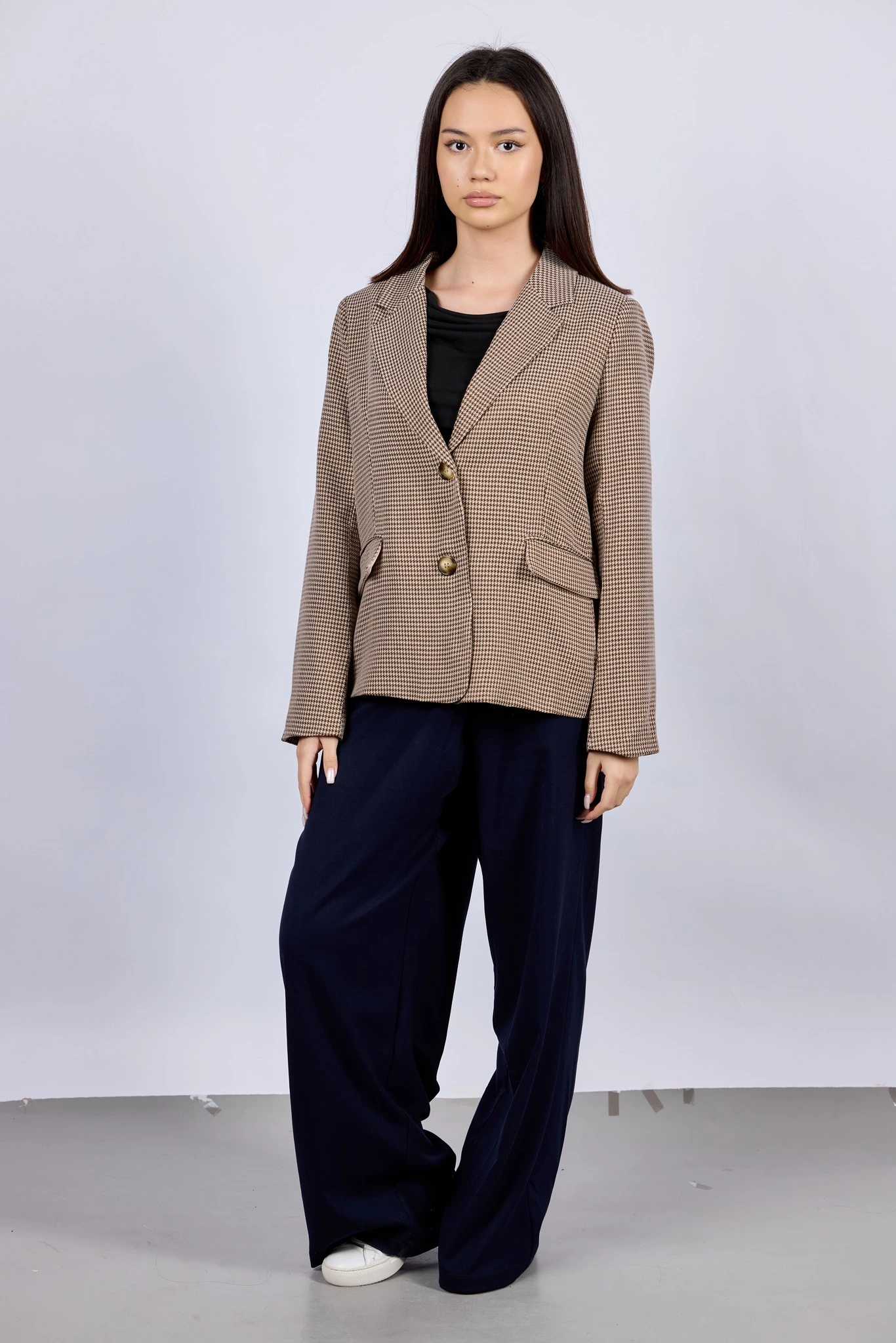 Жакет коричневый для женщин 42242-13 64