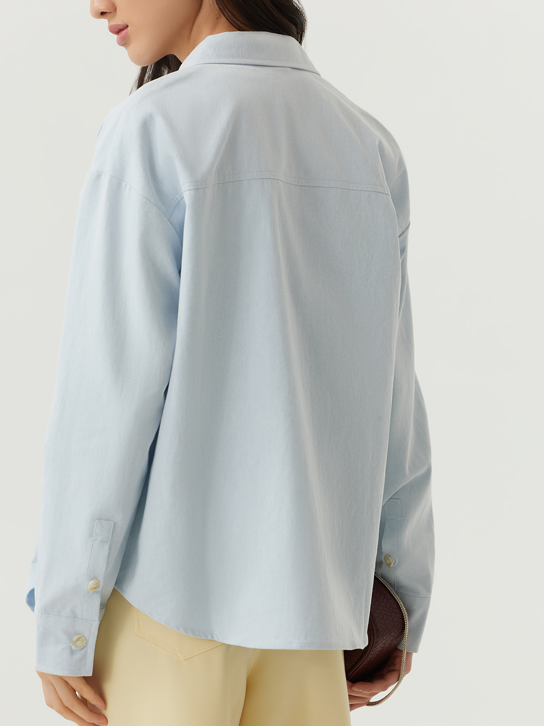 Рубашка голубой для женщин 48130-10 66