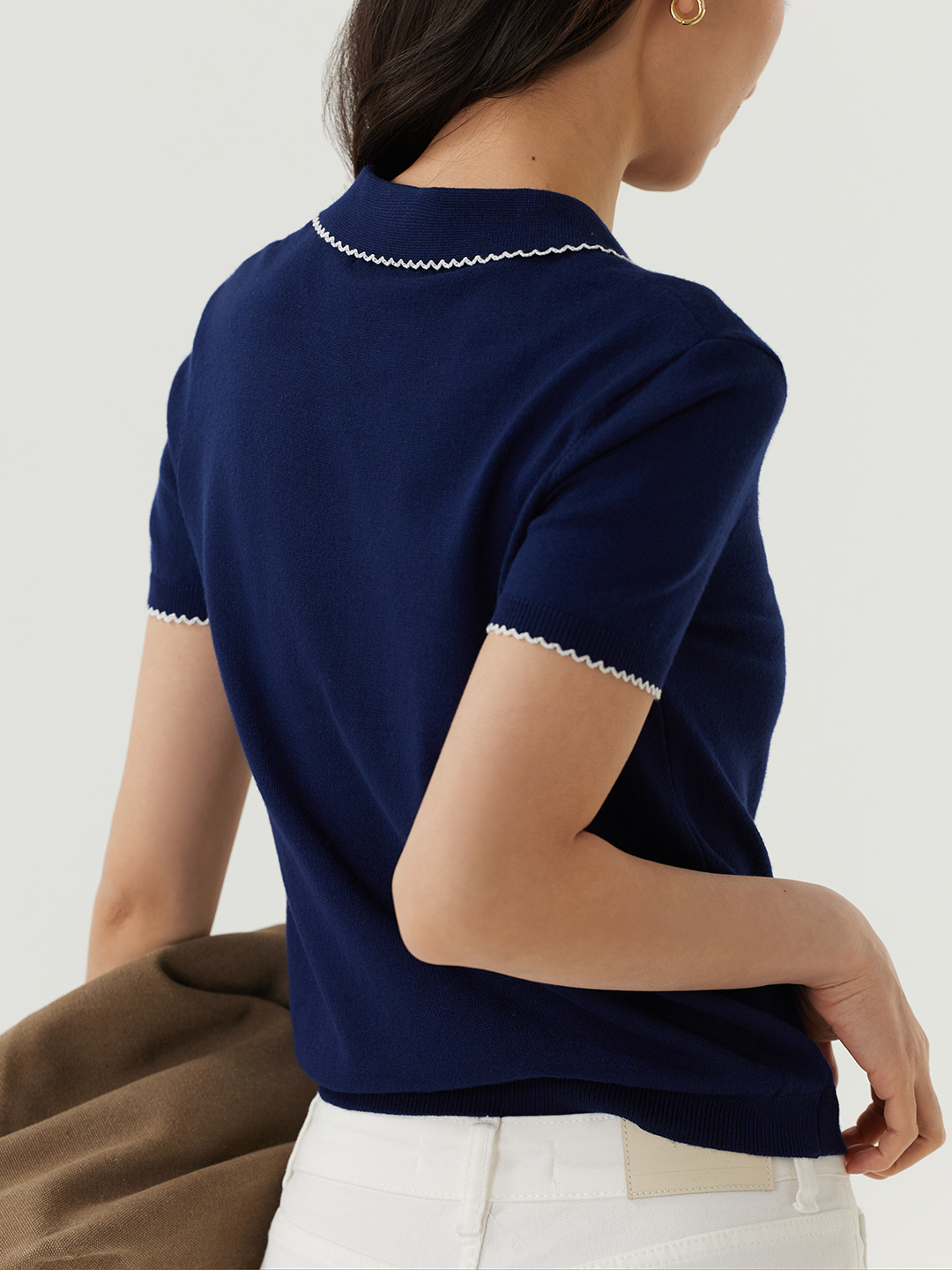 Джемпер синий для женщин 48231-65 60