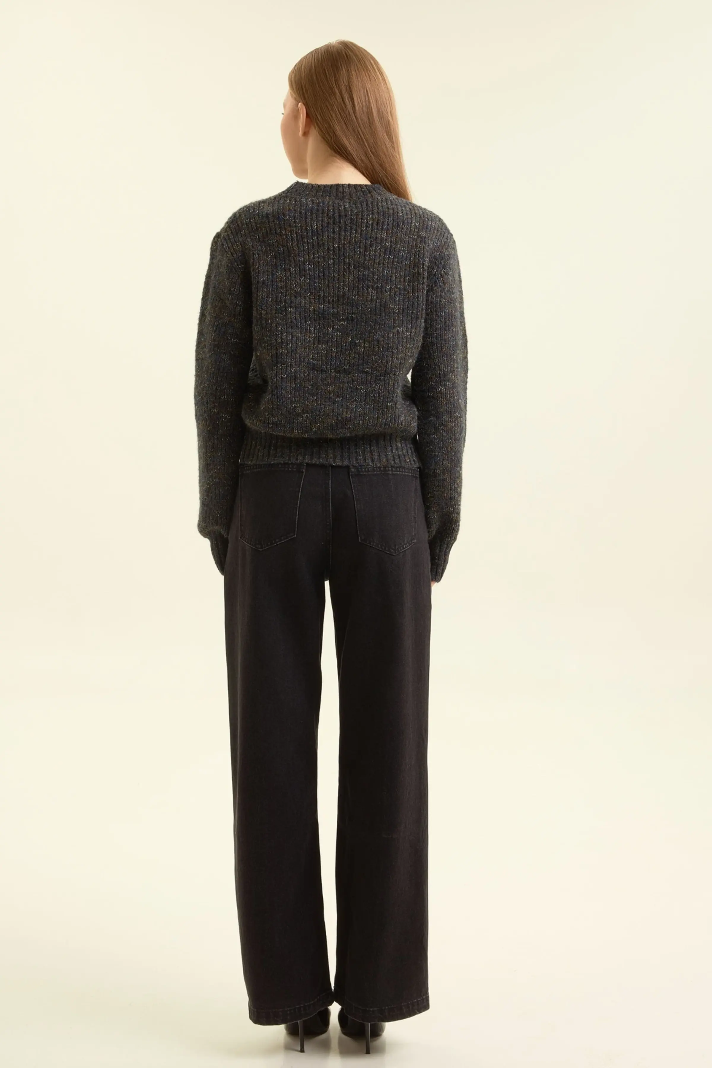 Джинсы черный для женщин 47299-1 74