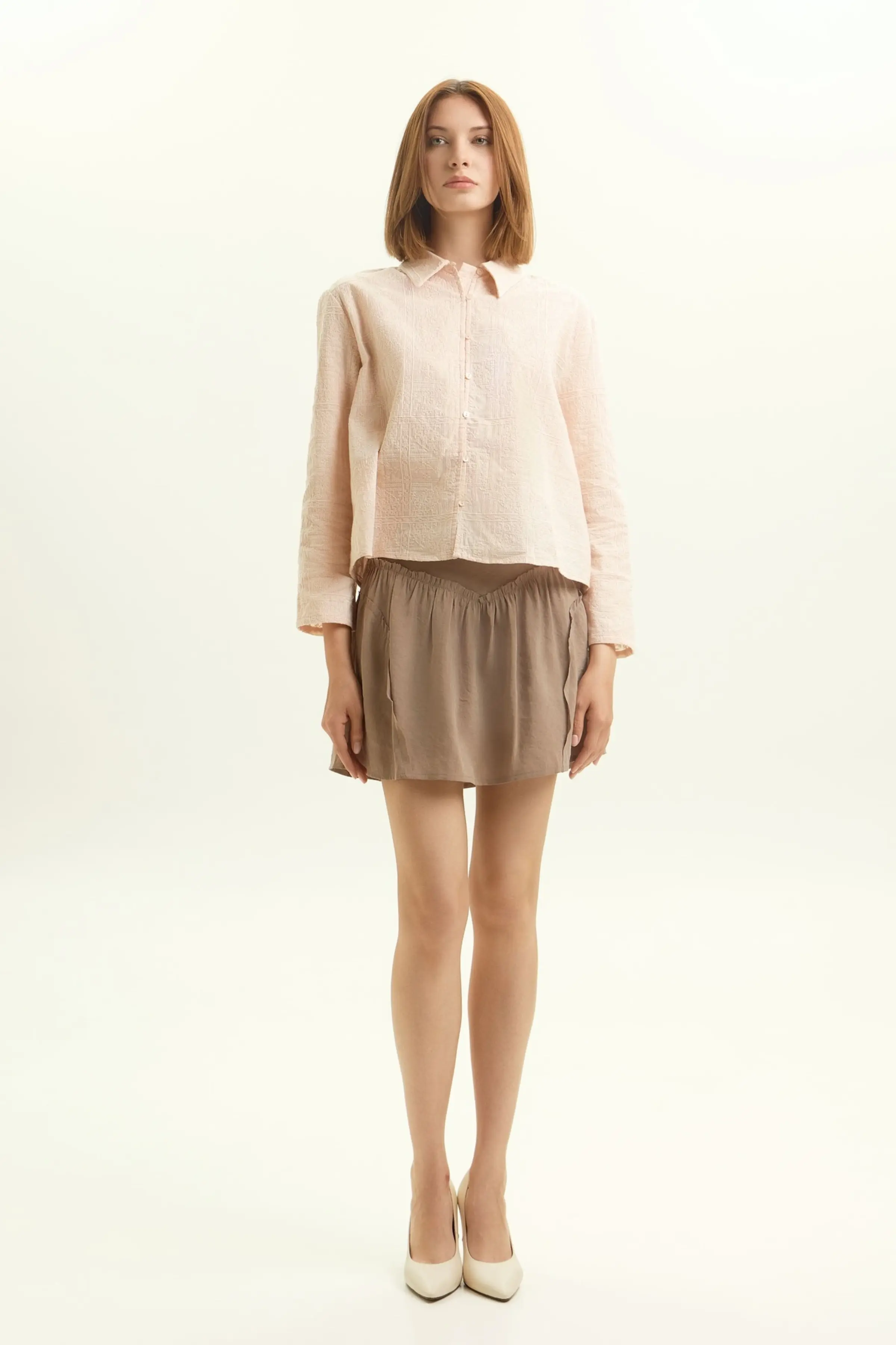 Рубашка бежевый для женщин 45234-15 66