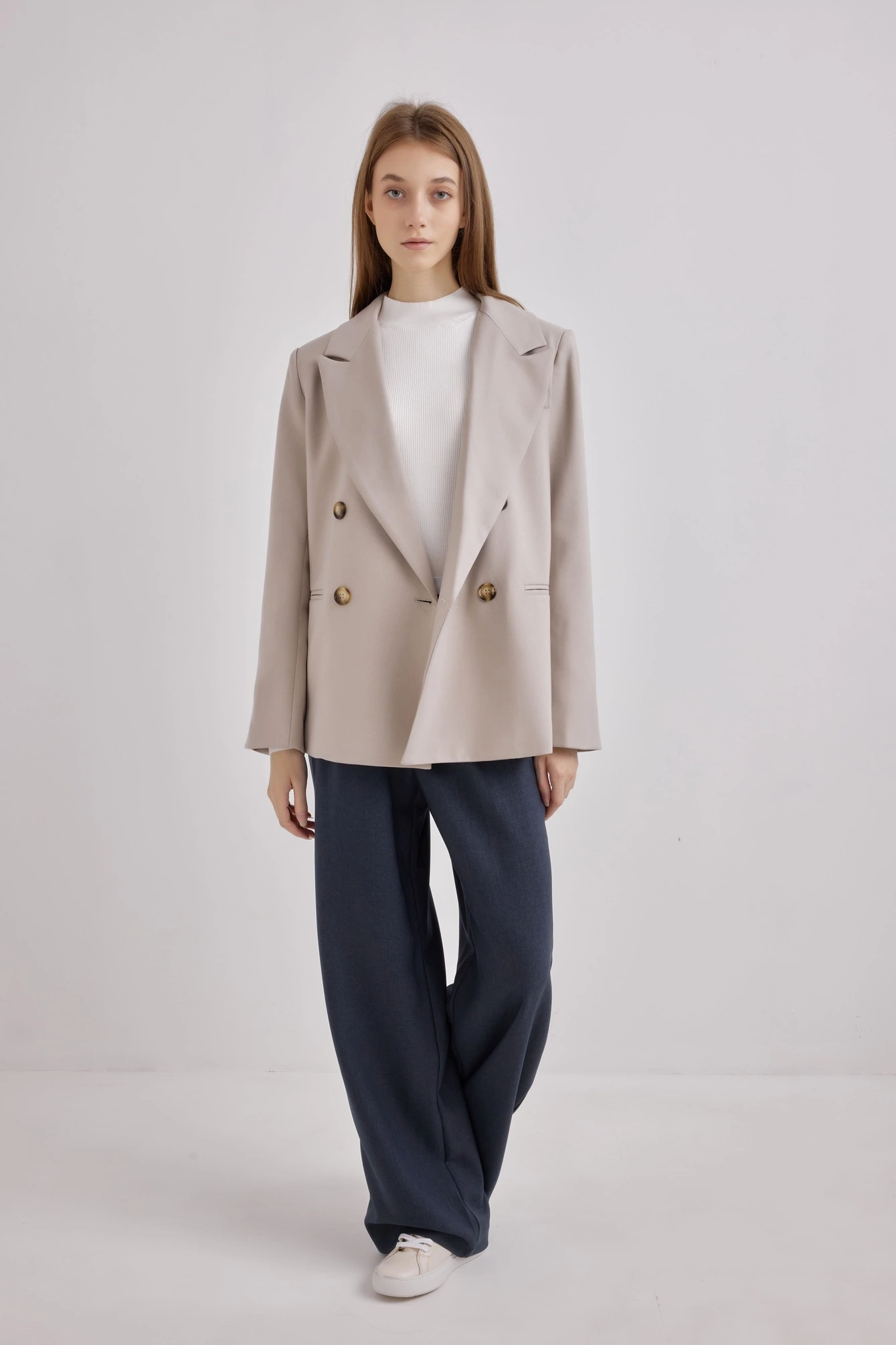 Жакет бежевый для женщин 42119-15 64