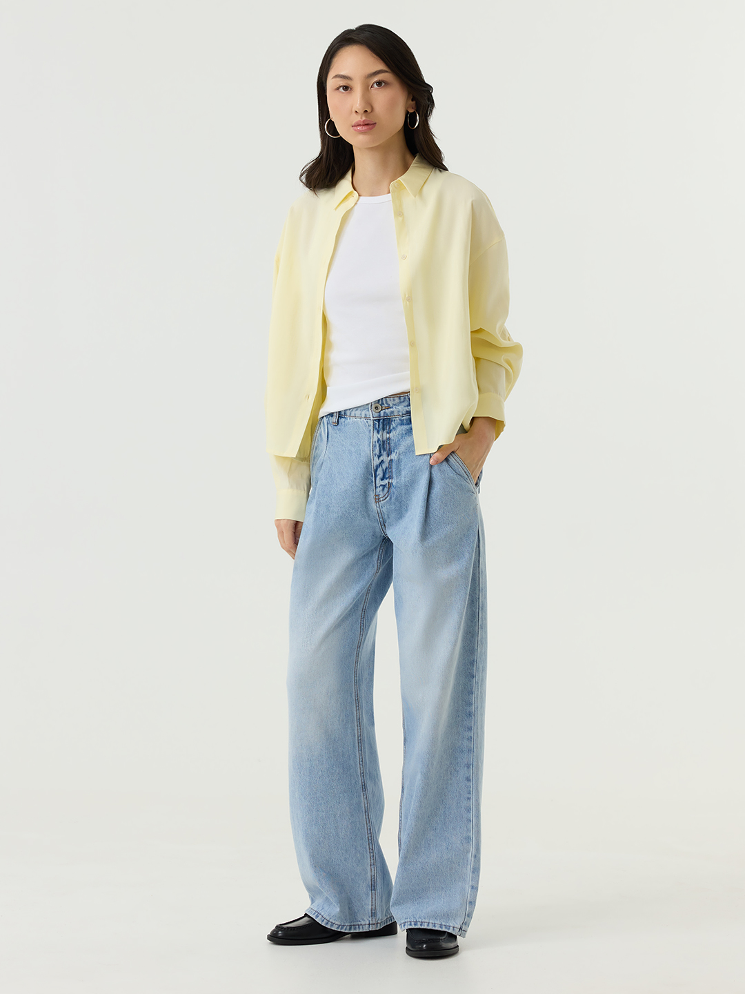 Рубашка желтый для женщин 48174-5 66