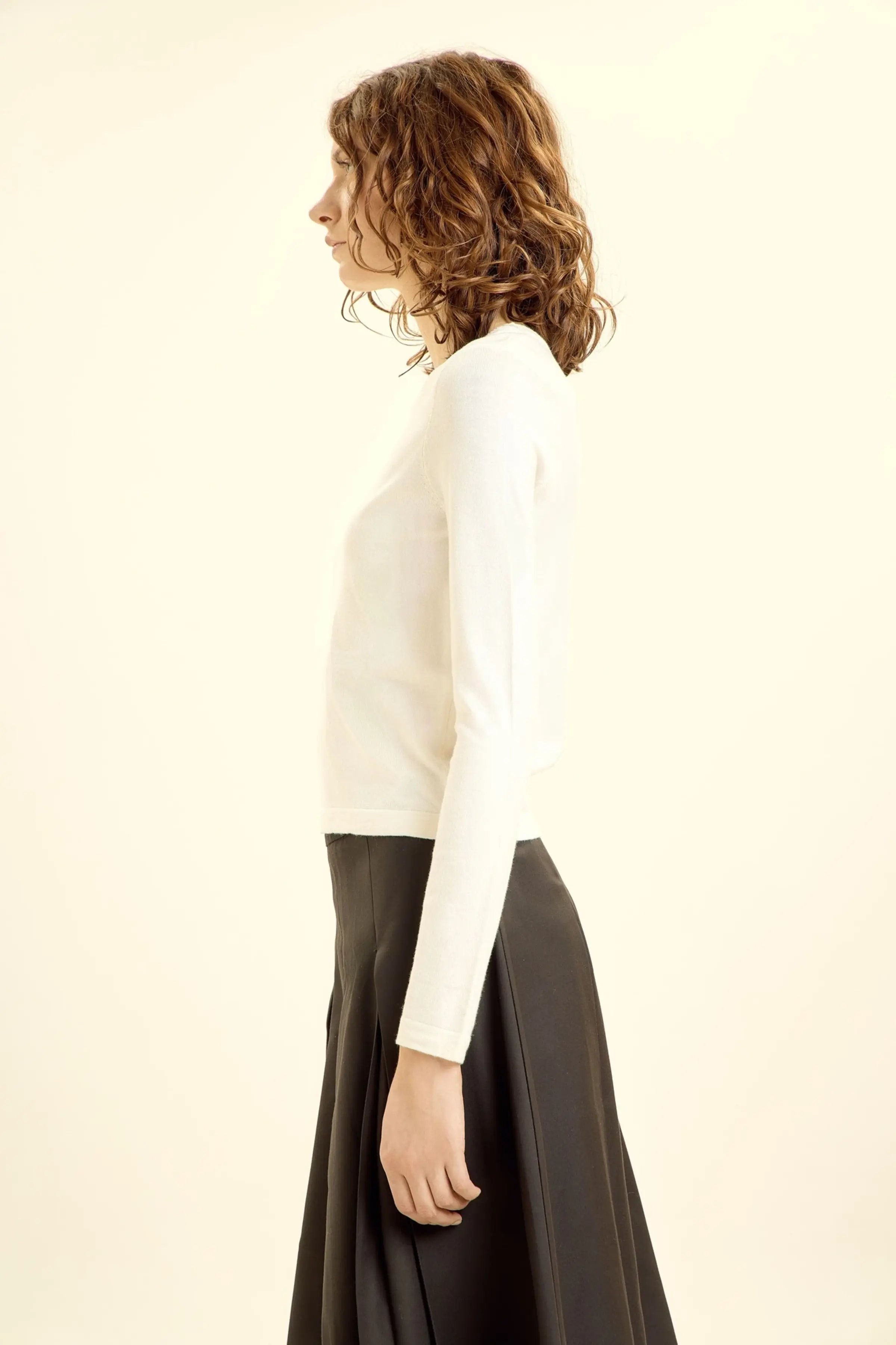 Джемпер белый для женщин 46129-4 60