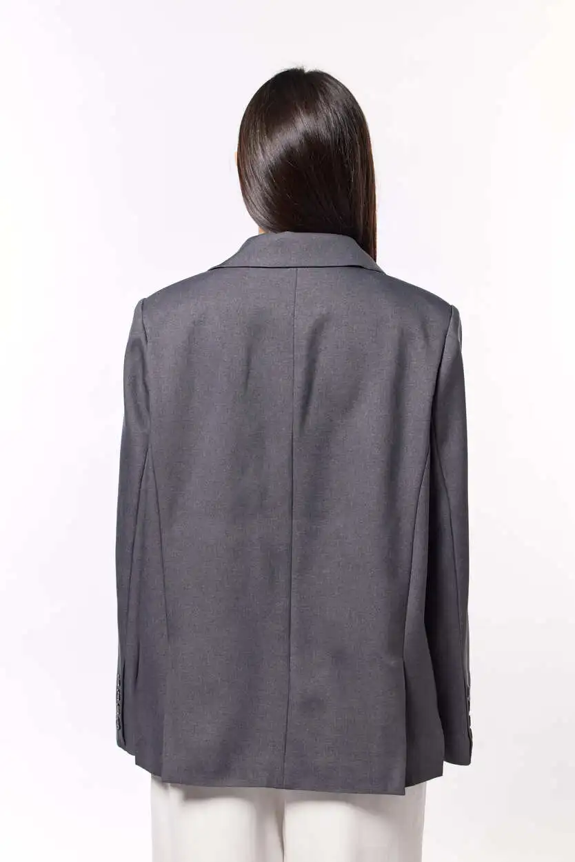 Жакет темно-серый для женщин 42119-12 64