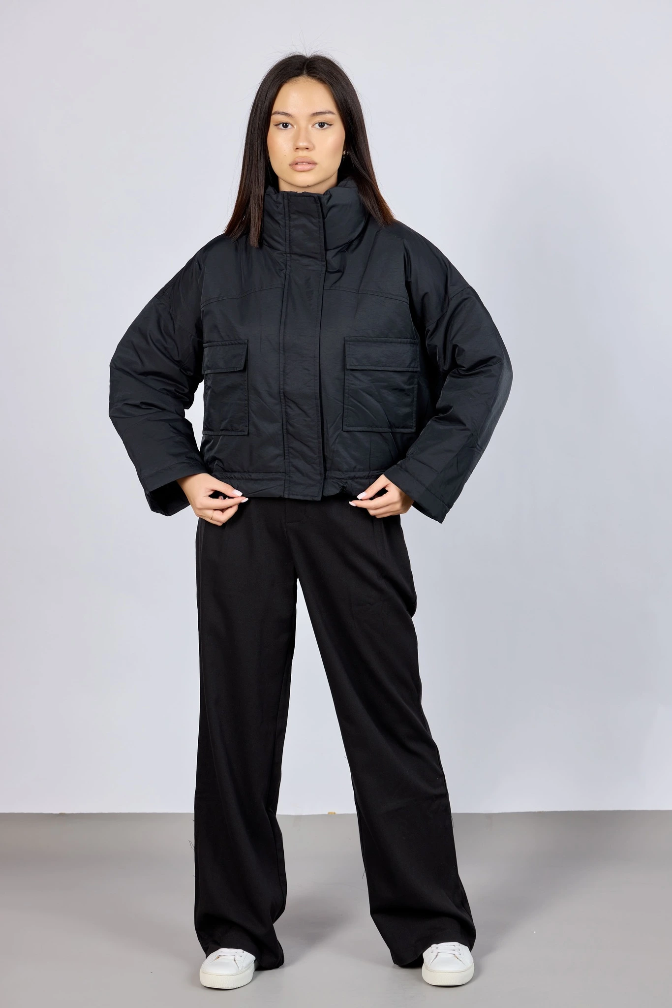 Куртка черный для женщин 43404-1 47