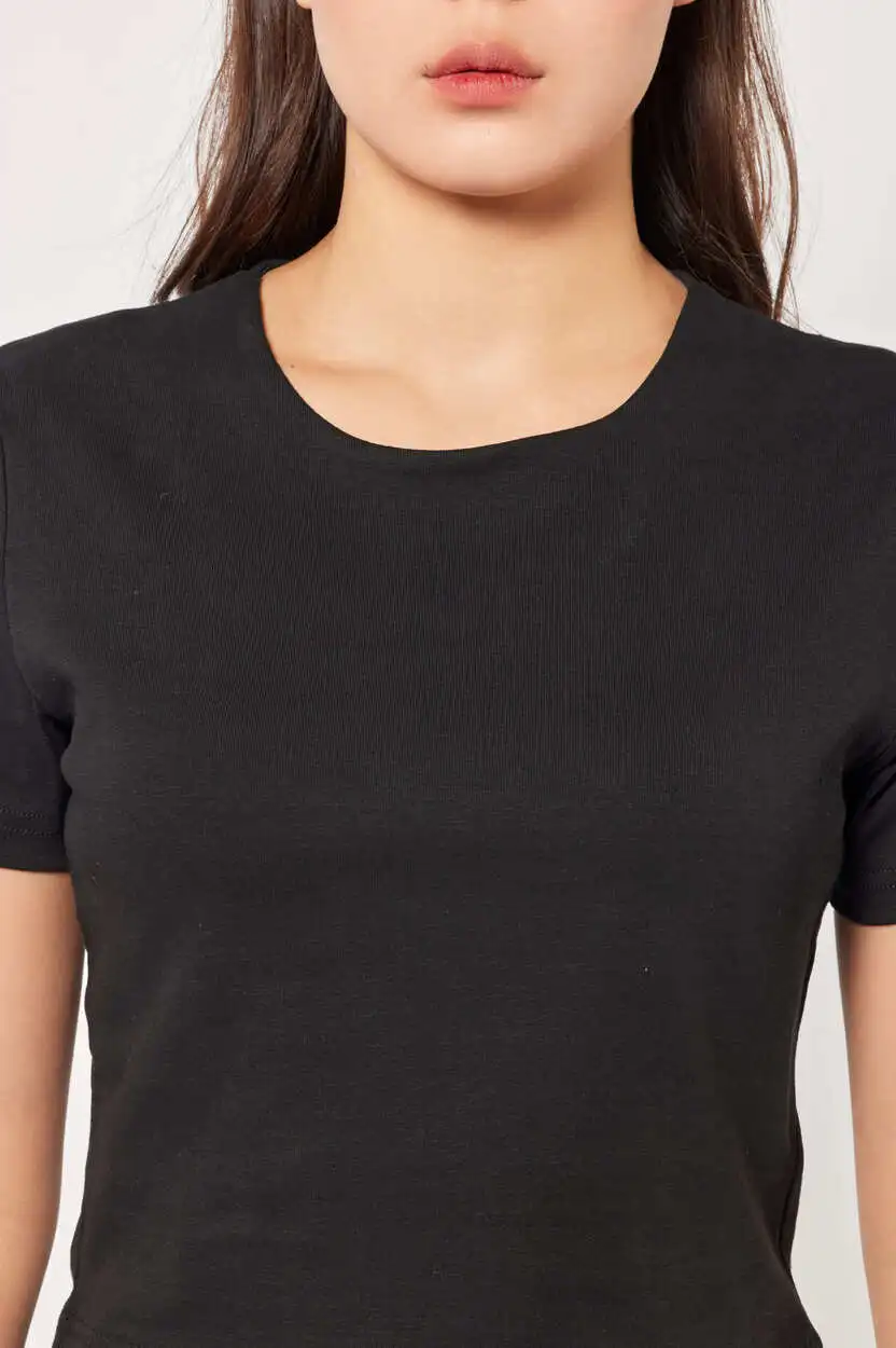 Топ черный для женщин 44218-1 46