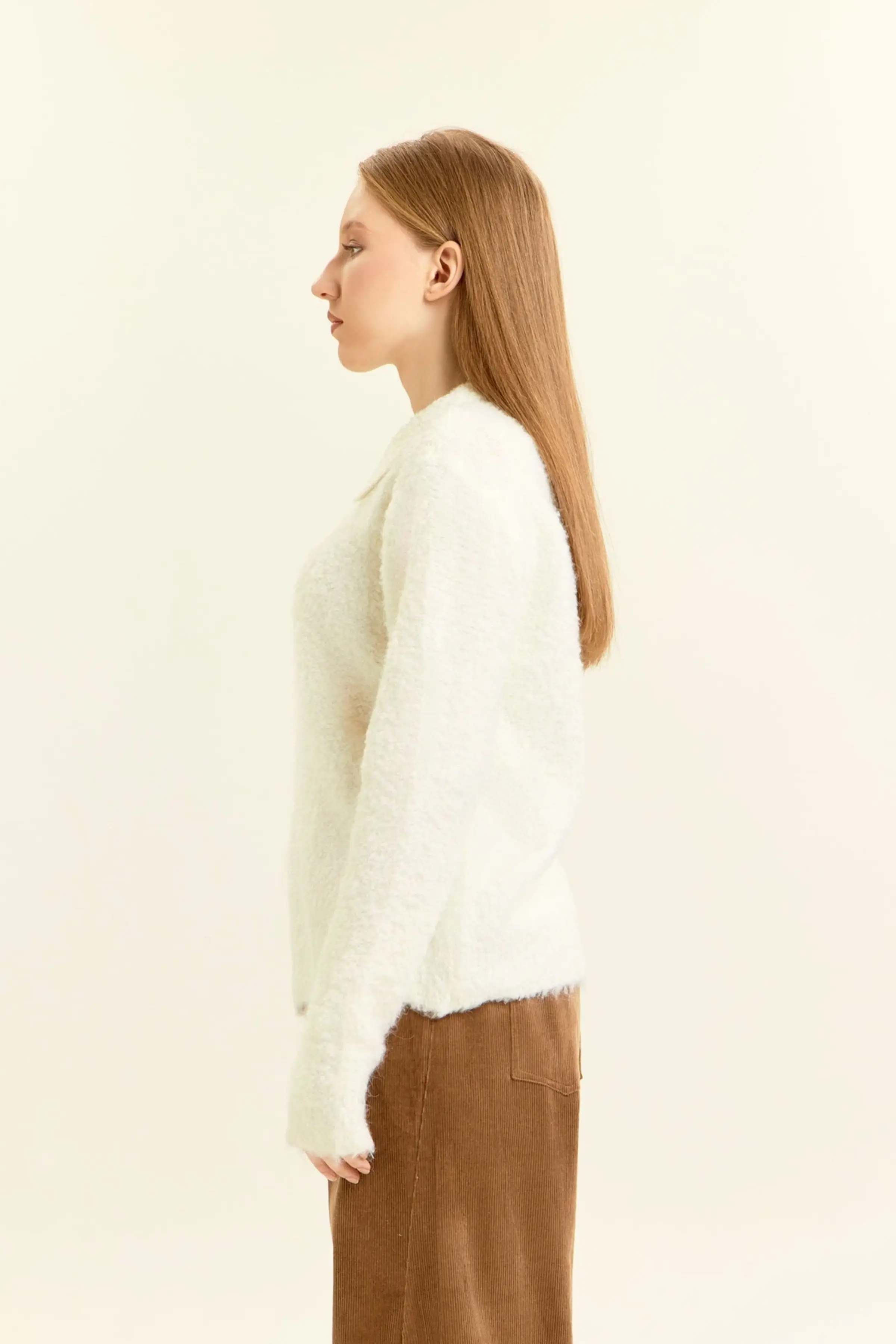 Свитер белый для женщин 47131-4 65